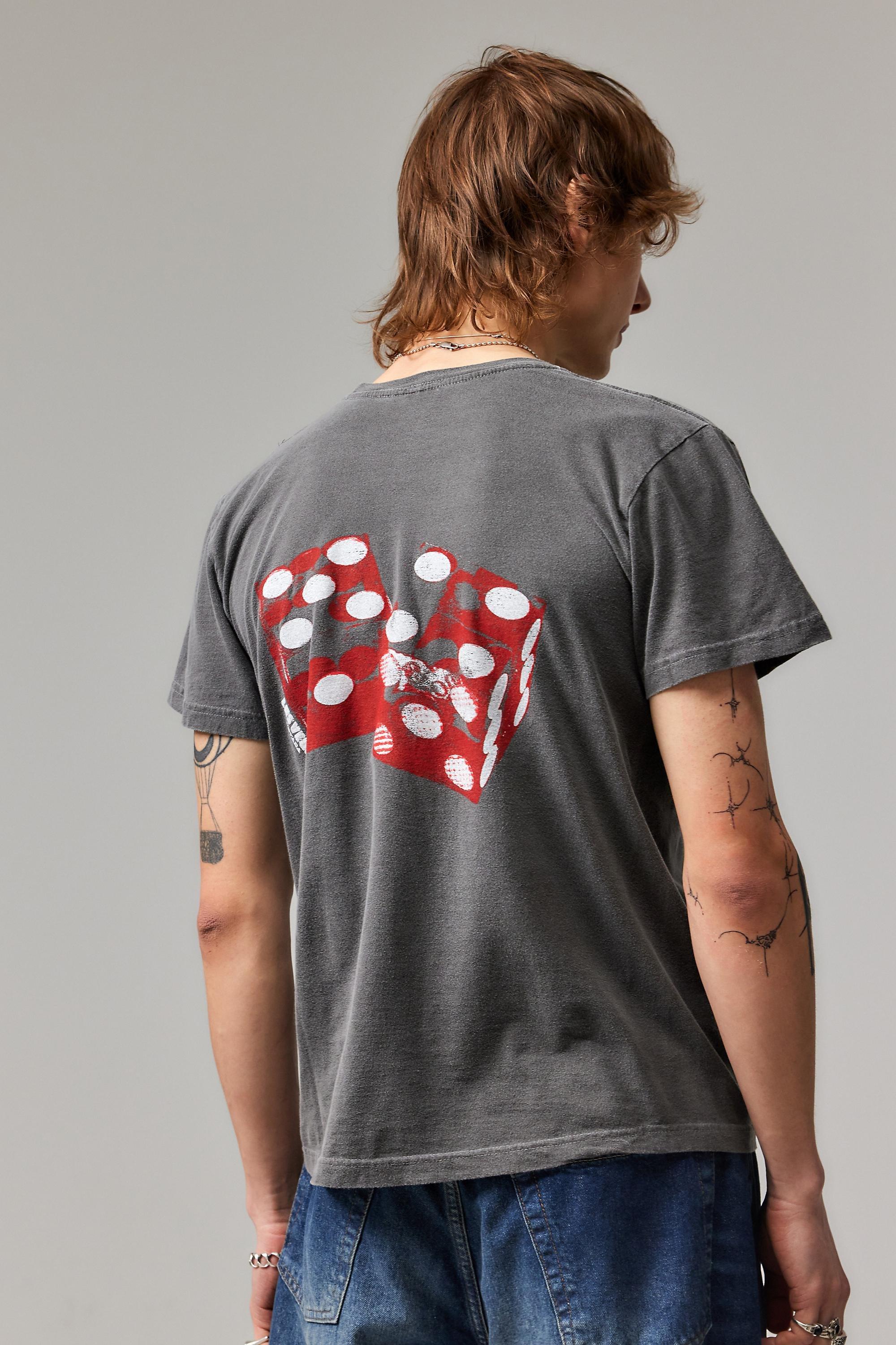 Black Uo Dice T-Shirt, , large image number 0