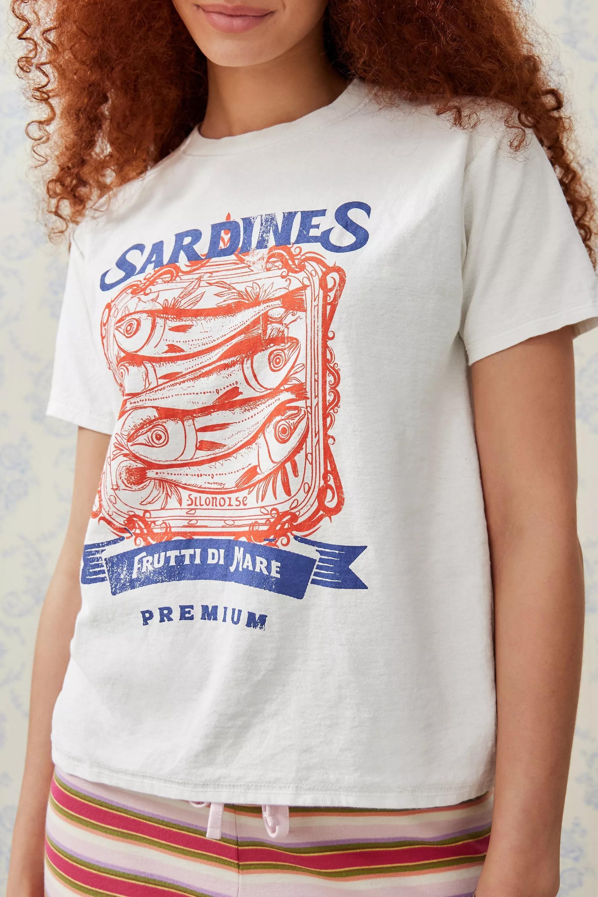 White Printed T-Shirt, , large image number 3