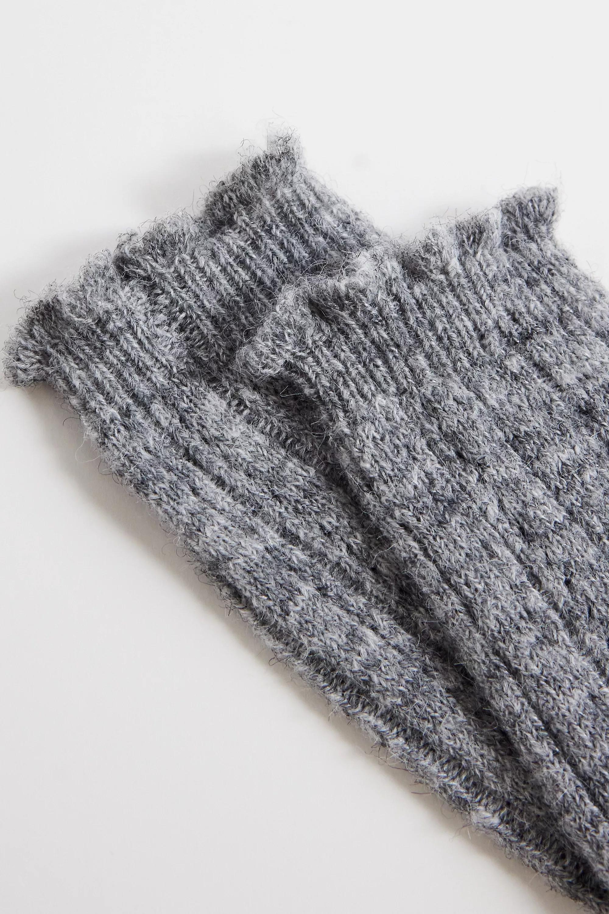 Grey Out From Under Pointelle Knee Socks, GREY, large image number 3