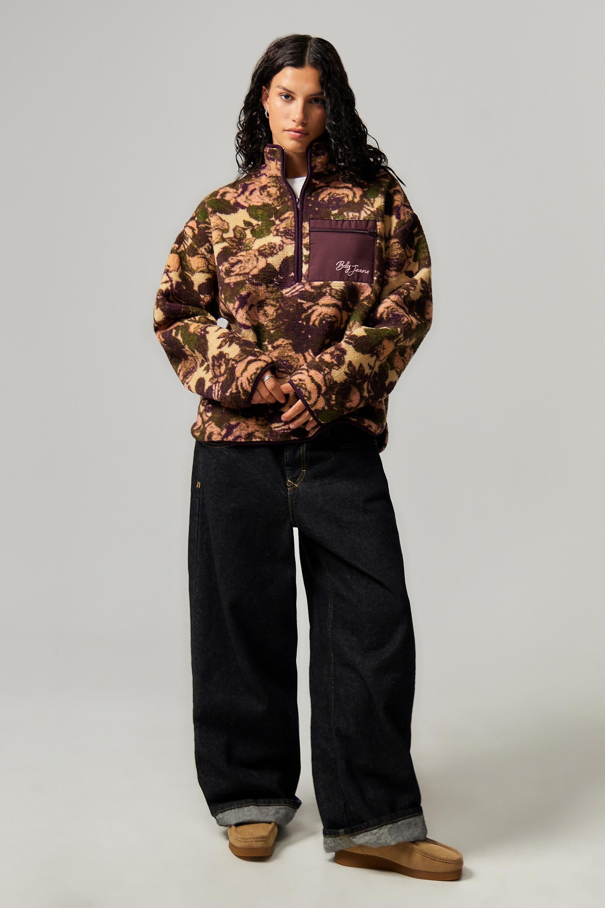Multicolour UO Floral Fleece, , large image number 2