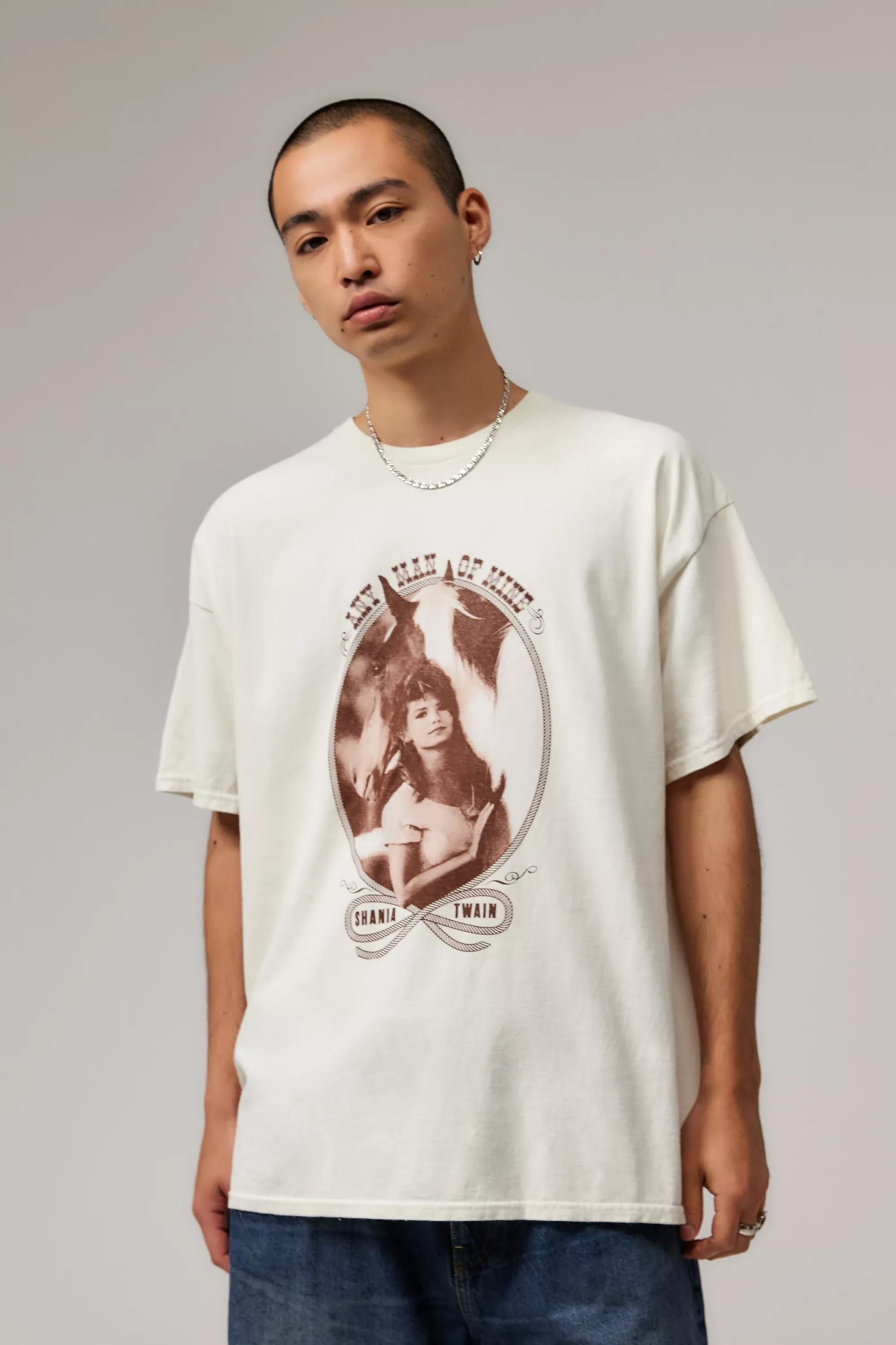 White Uo Shania Twain T-Shirt, , large image number 2