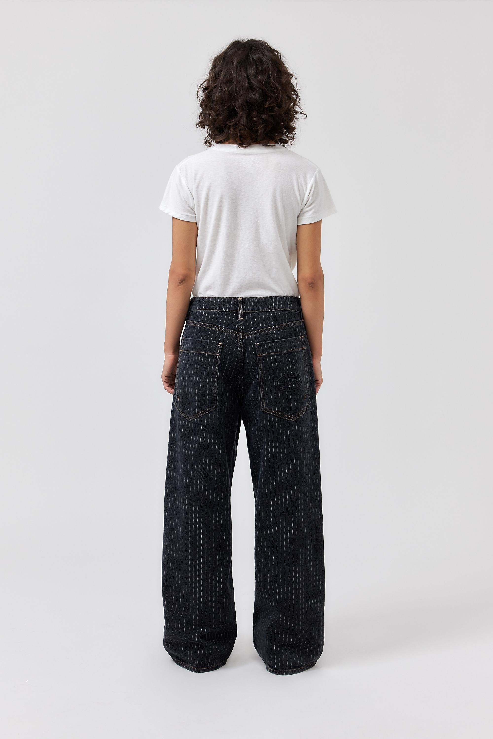 Black Bdg Jaya Stripe Black Jeans, , large image number 2
