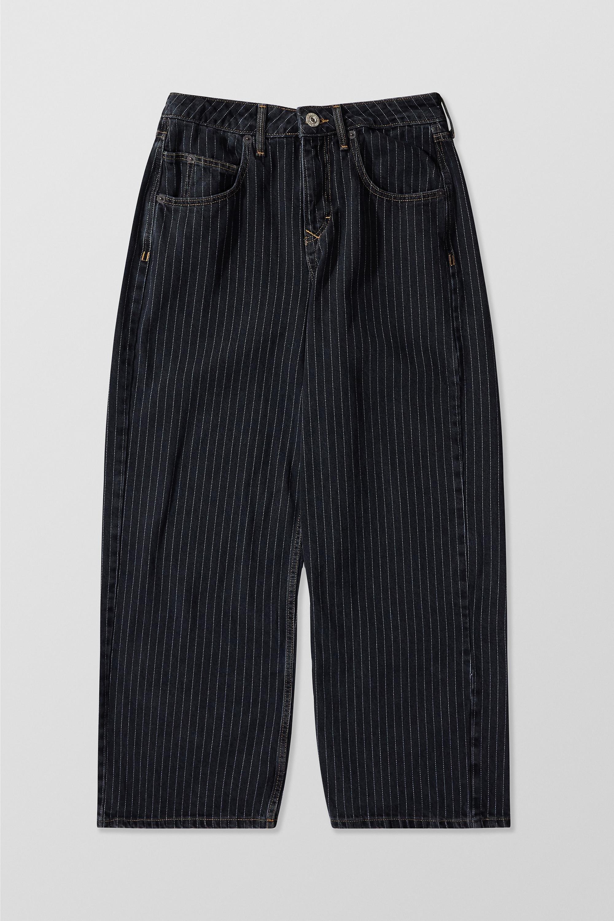 Black Bdg Jaya Stripe Black Jeans, , large image number 5