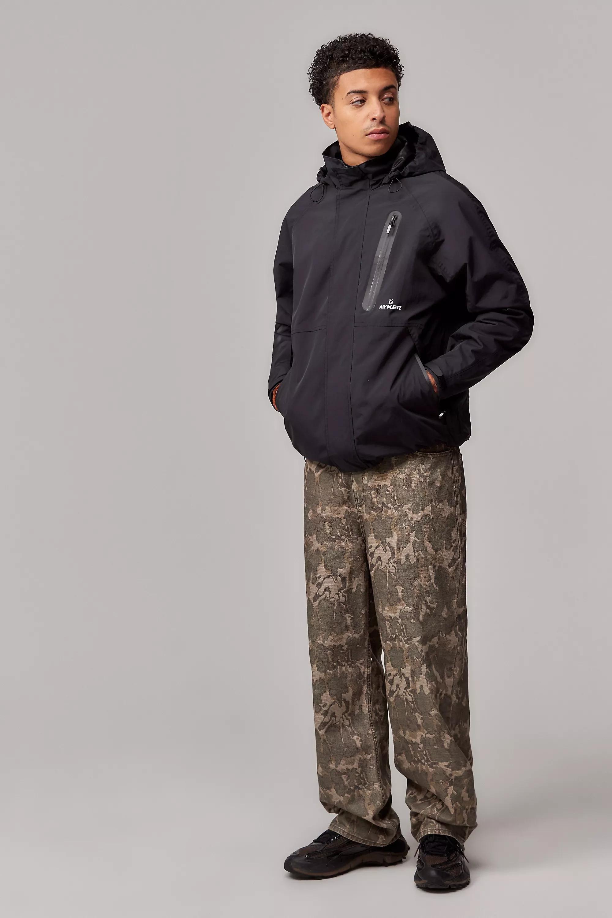 Black Ayker Waterproof Jacket, , large image number 1