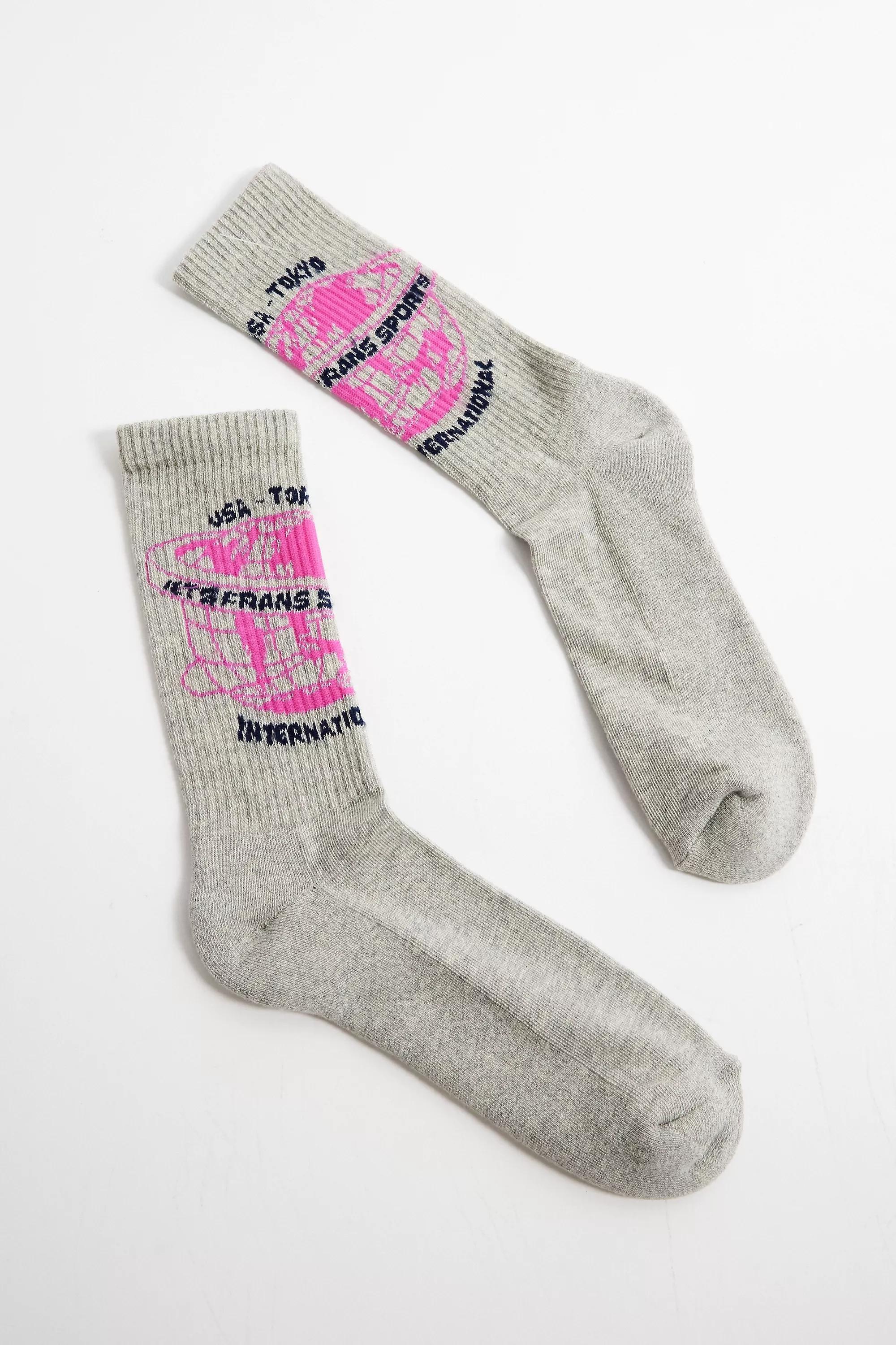 Grey Iets Frans... Worldwide Socks, , medium