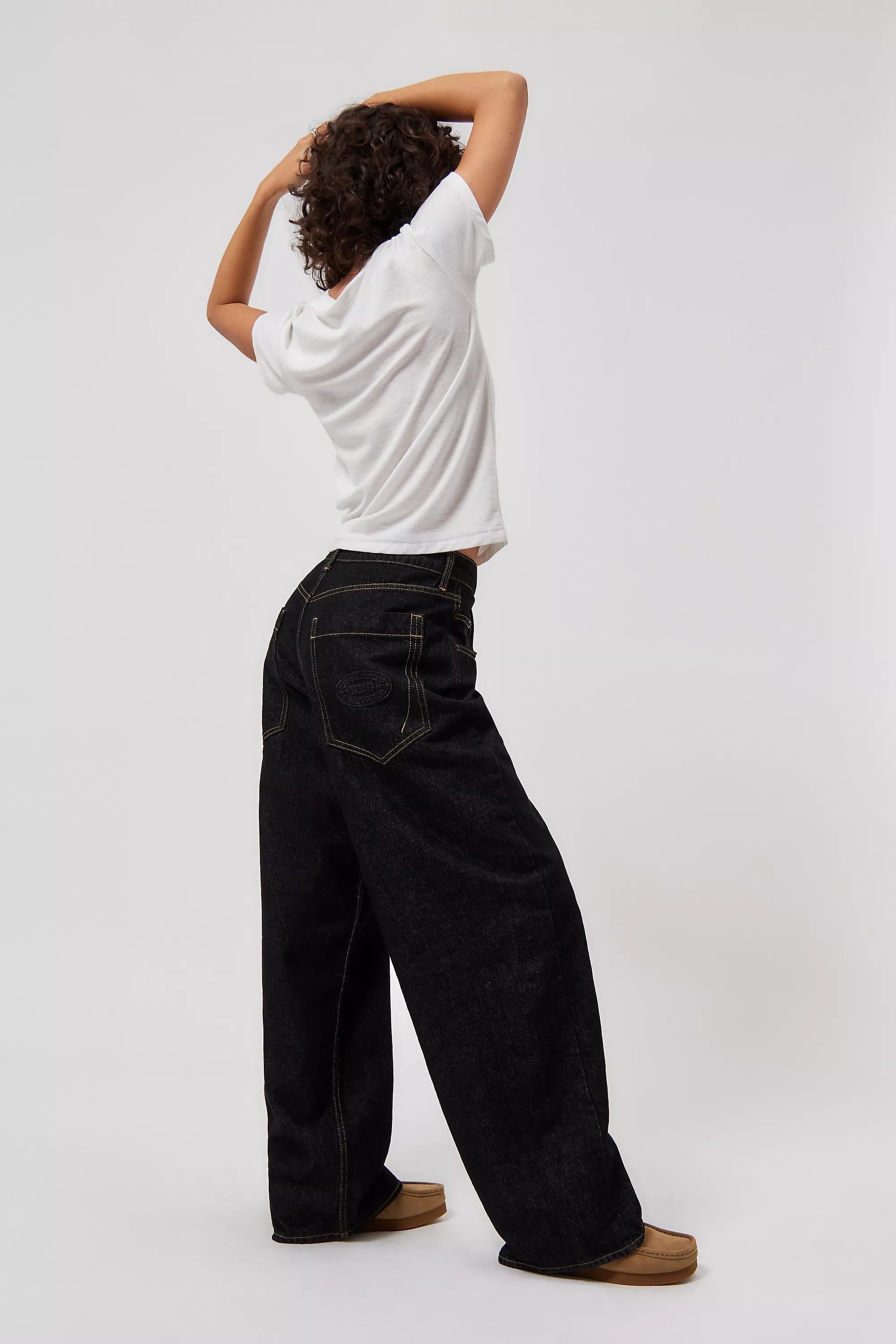 Black Bdg Jaya Baggy Jeans, , large image number 0
