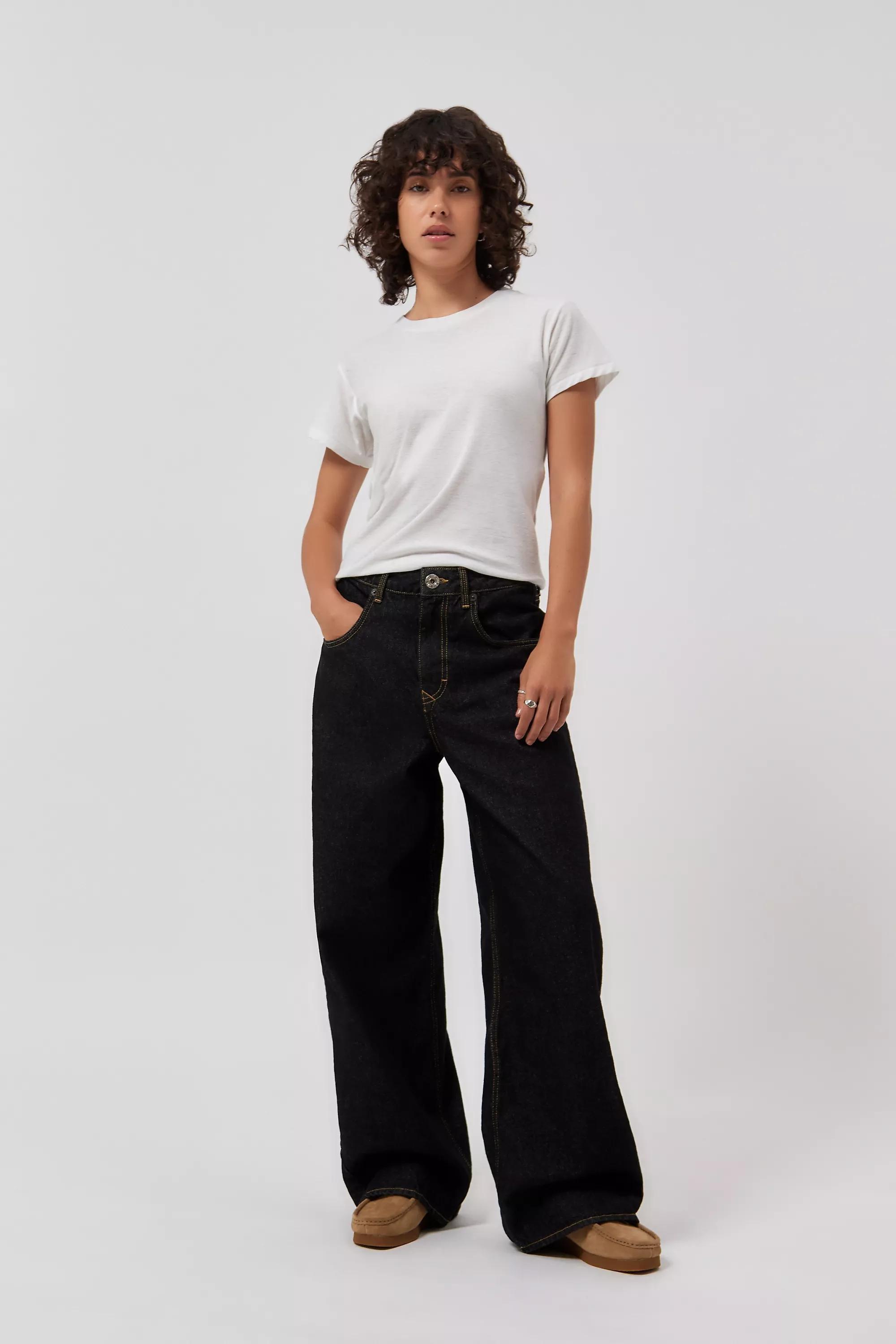Black Bdg Jaya Baggy Jeans, , large image number 2