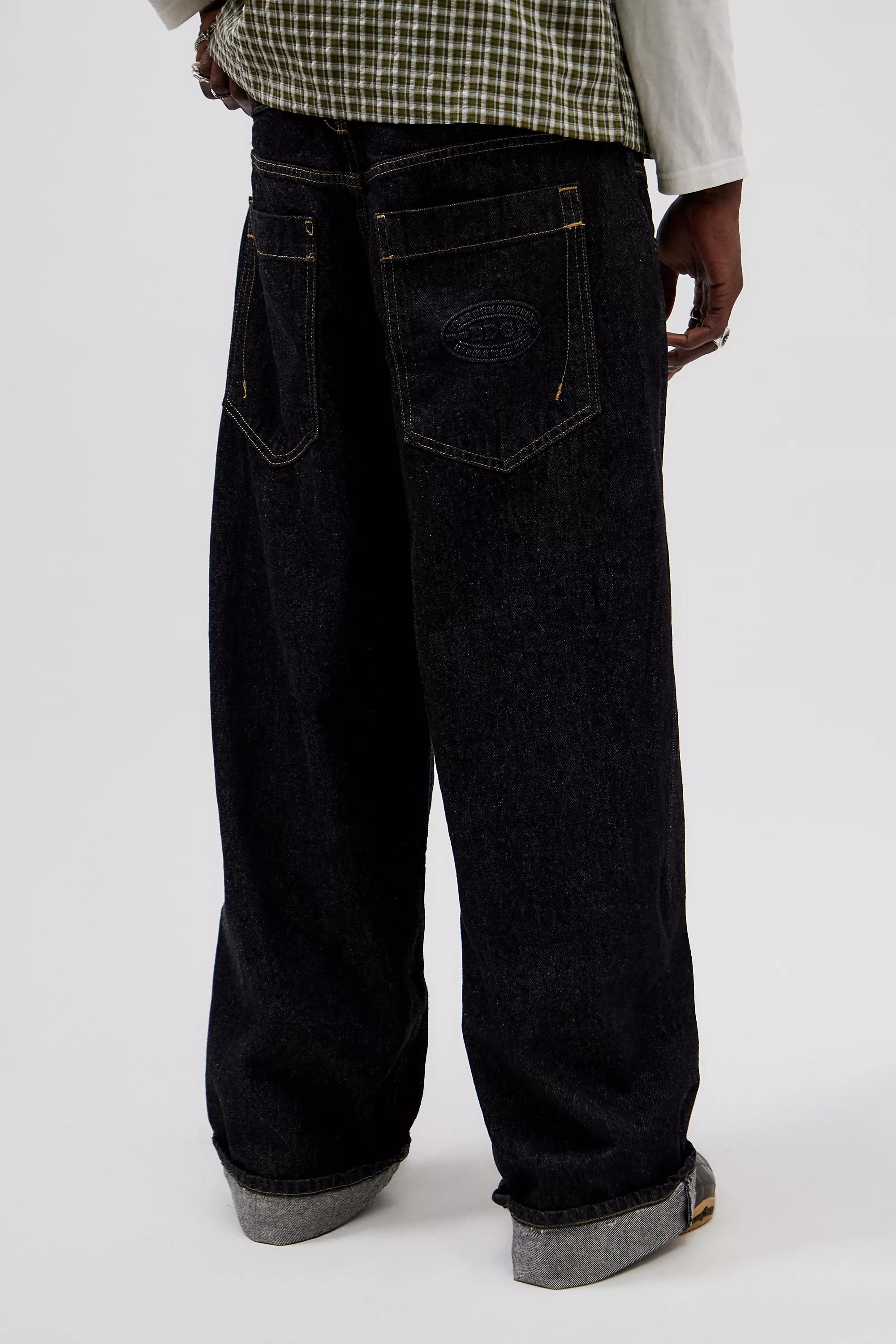 Black Bdg Jaya Baggy Jeans, , large image number 5