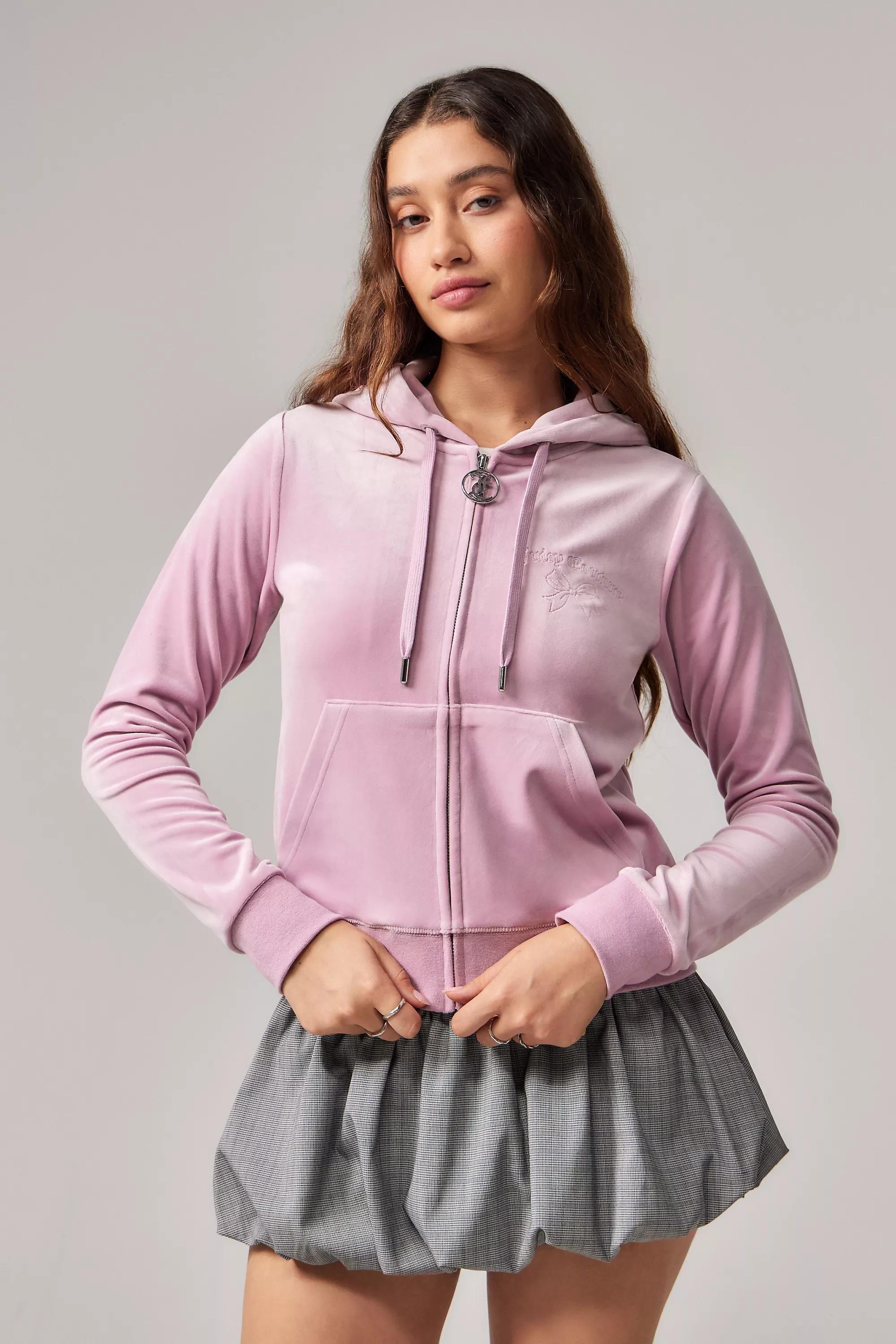 Pink Juicy Uo Detailed Hoodie, , large image number 2