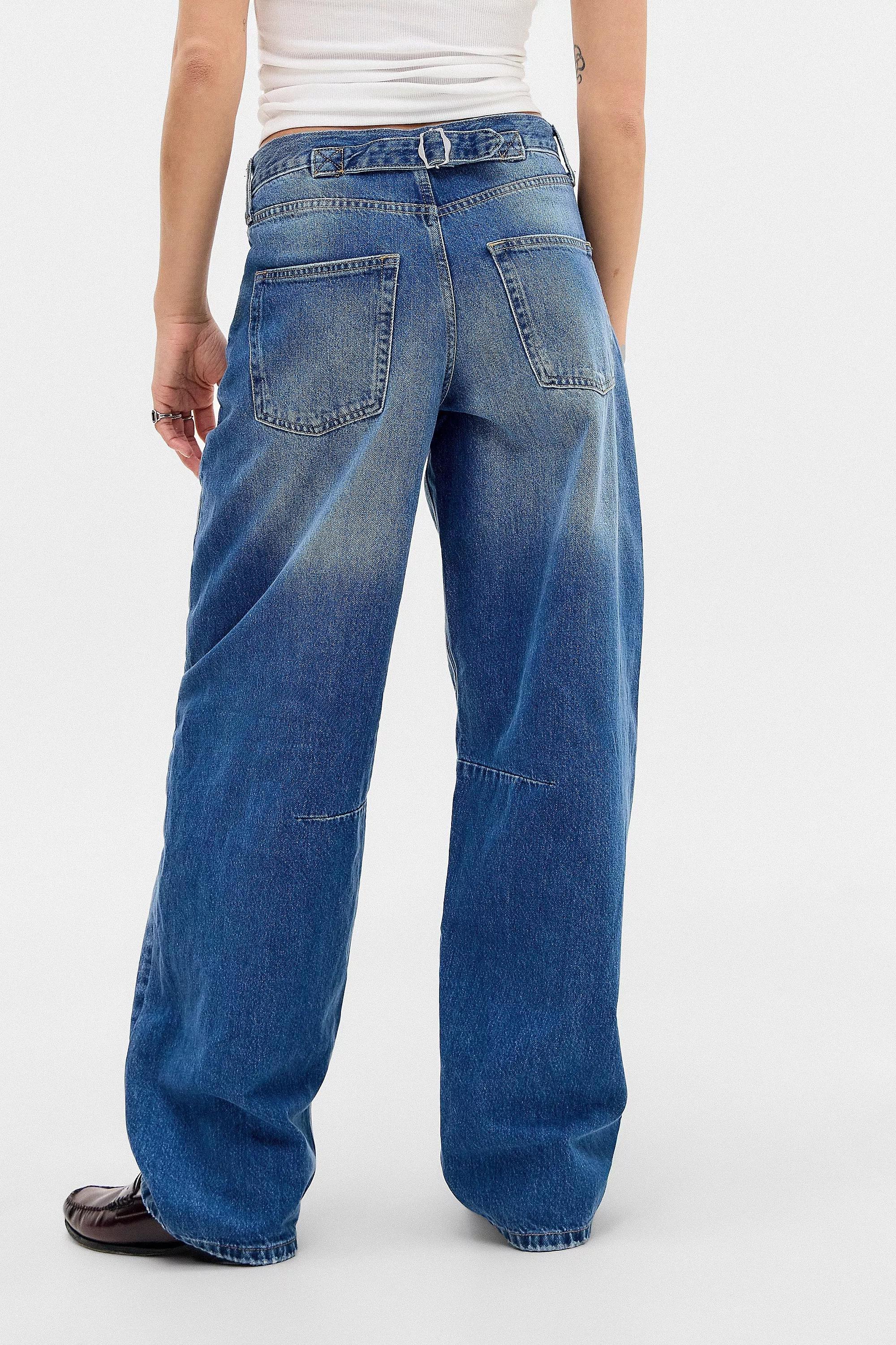 Blue Bdg Logan Boyfriend Dallas Jeans, , large image number 4