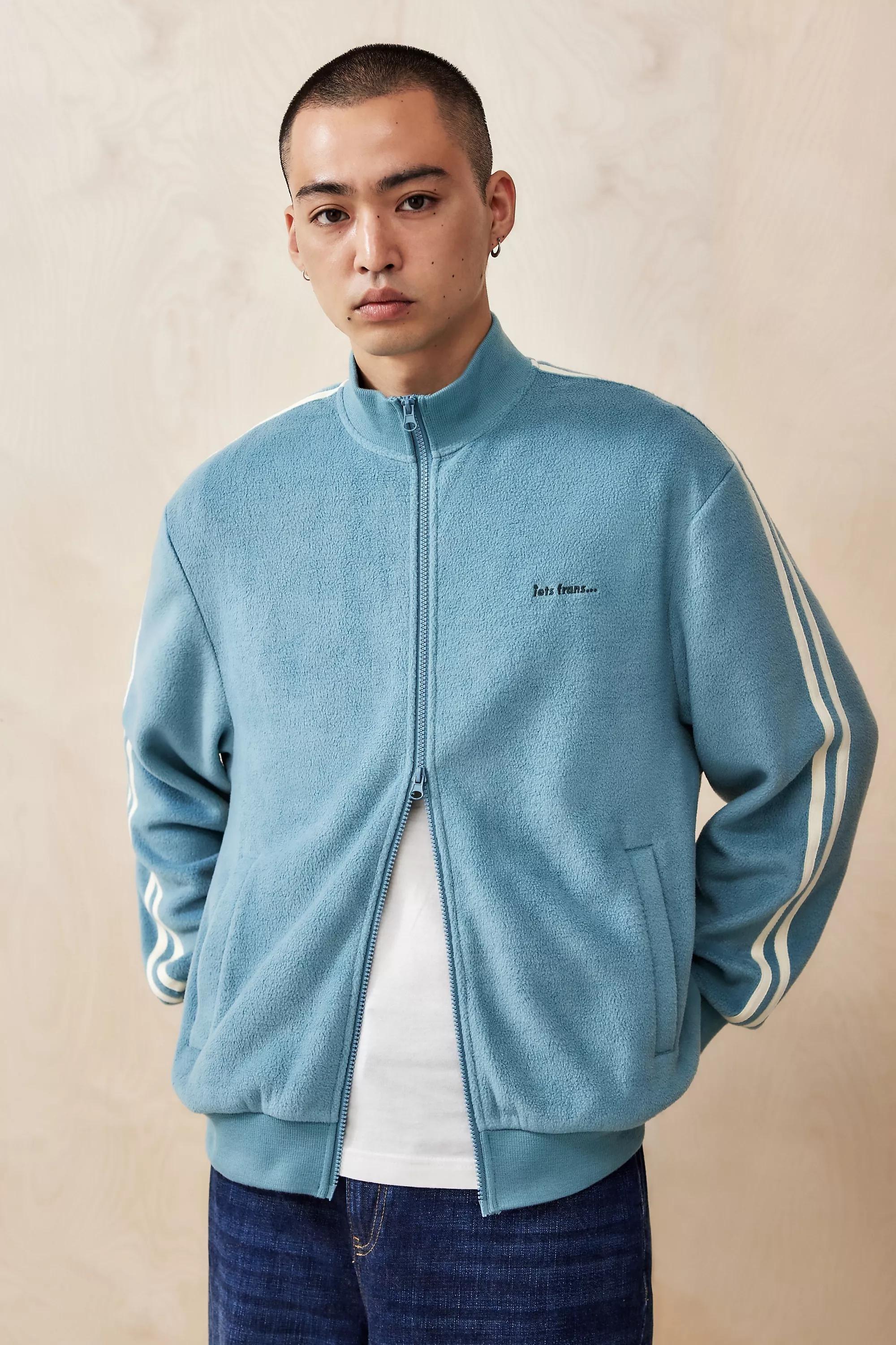Blue Iets Frans... Teal Track Top, , large image number 0