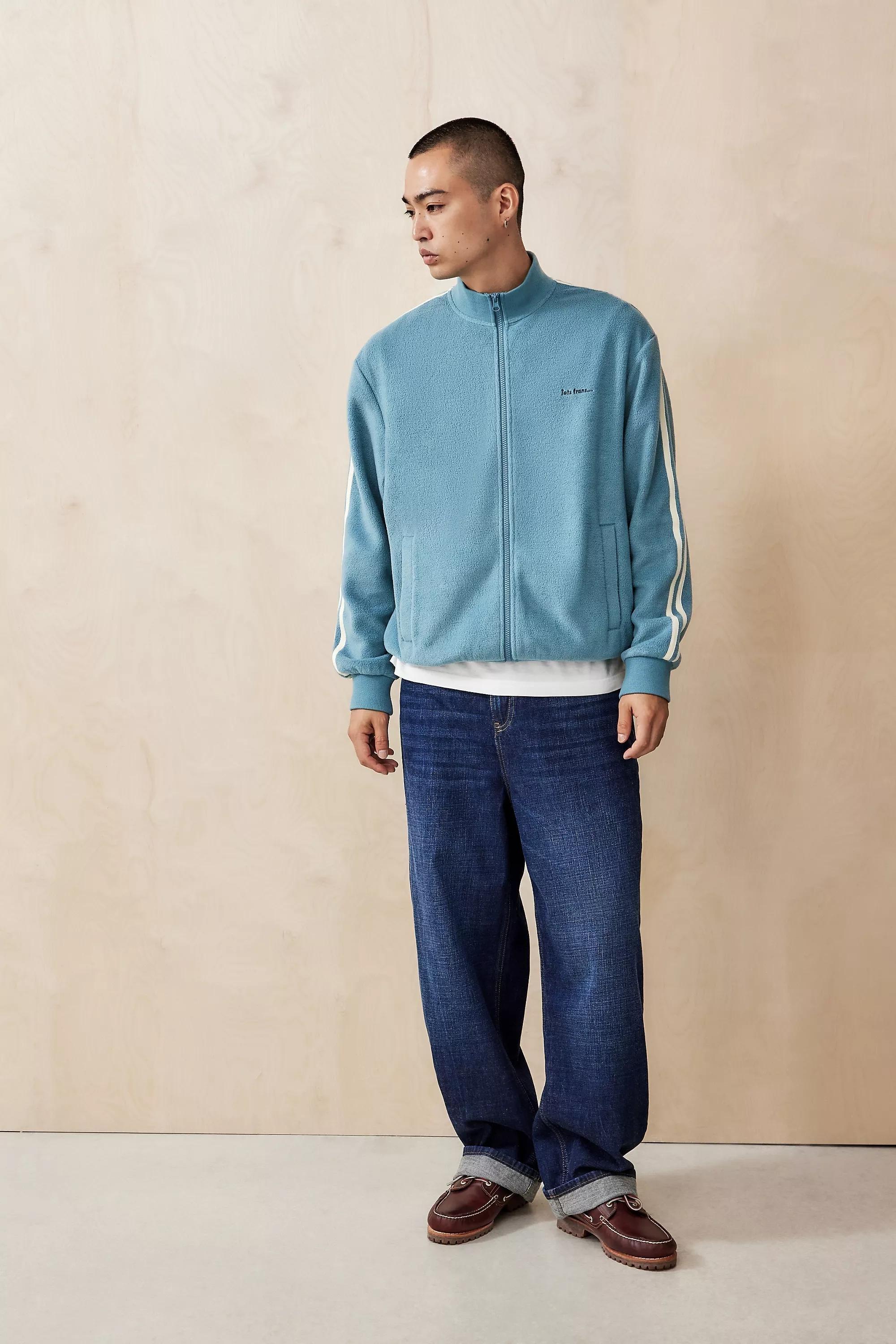 Blue Iets Frans... Teal Track Top, , large image number 2