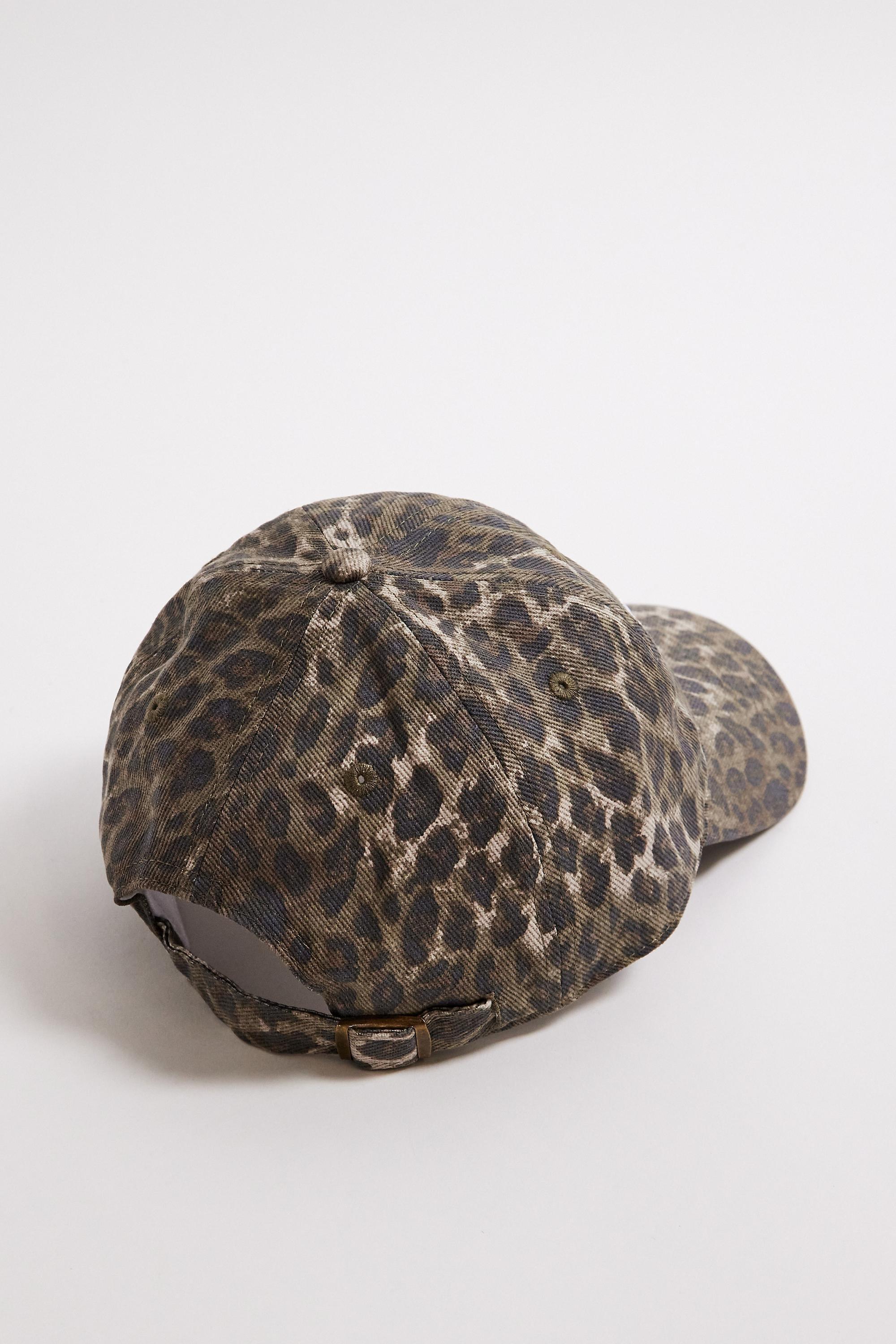 Brown Bdg Printed Cap, BRN MOTIF, large image number 3