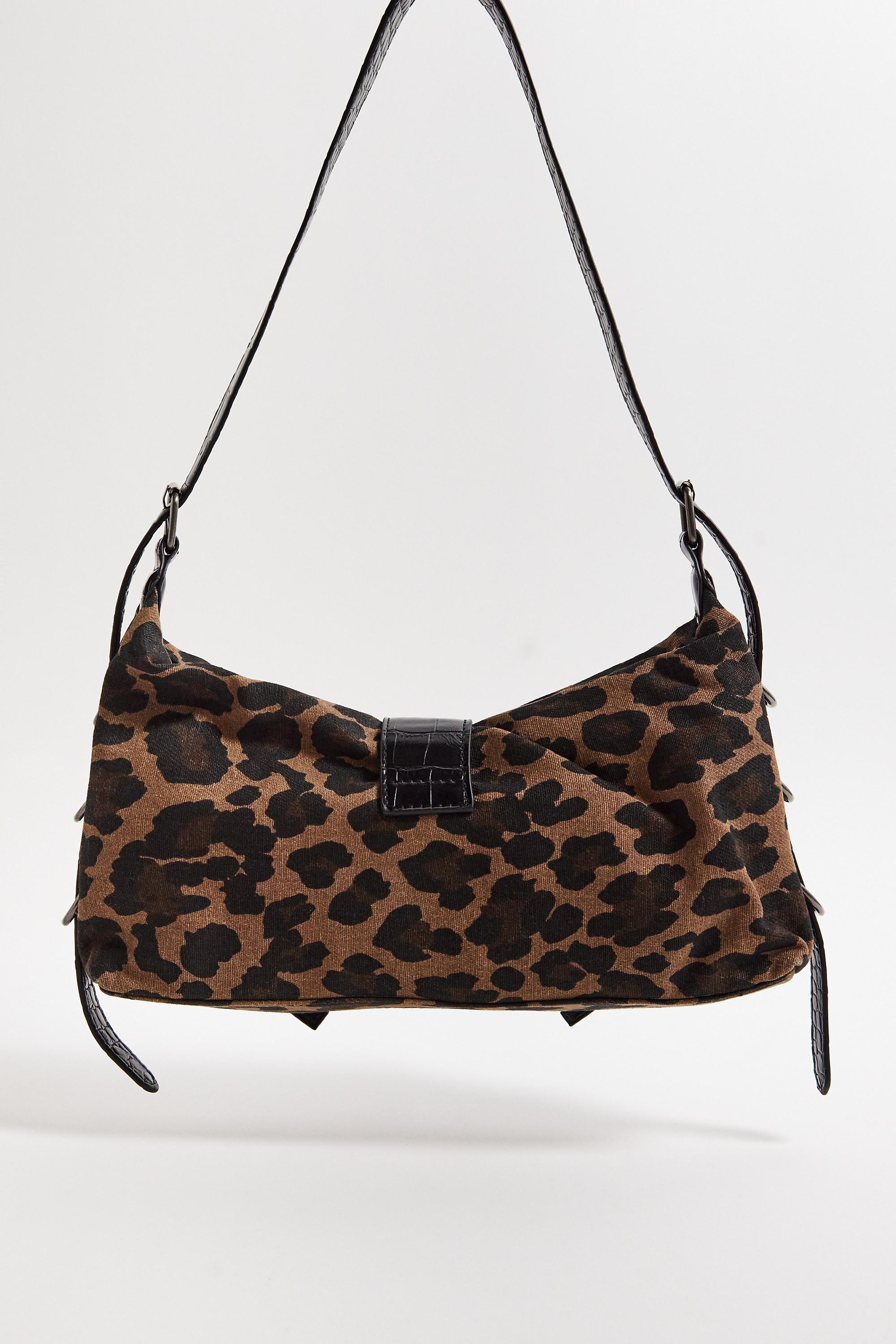 Brown Uo Printed Shoulder Bag, BRN, large image number 2