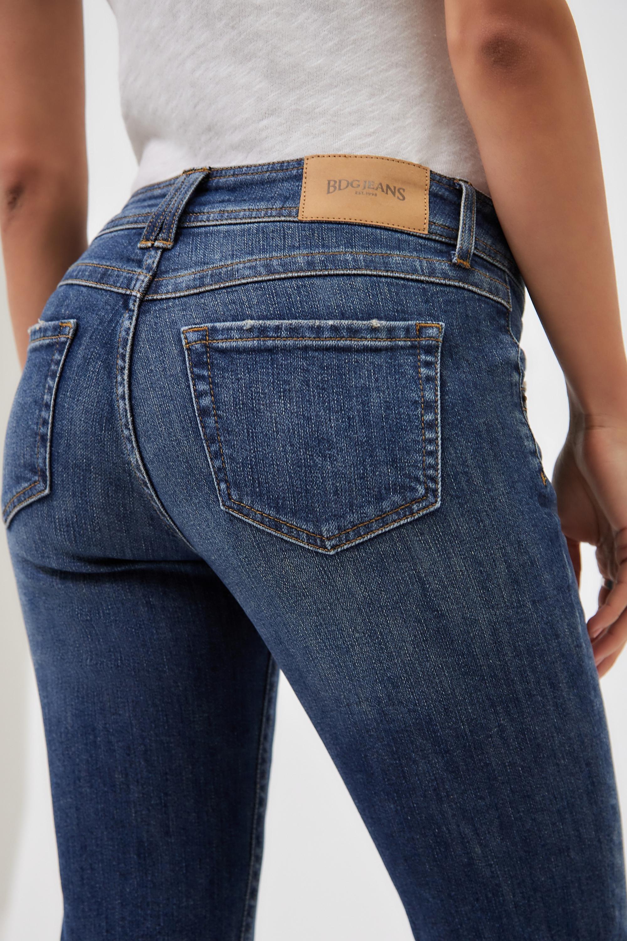 Blue Bdg Brooke Low-Rise Bootcut Flare Belle Jeans, , large image number 3