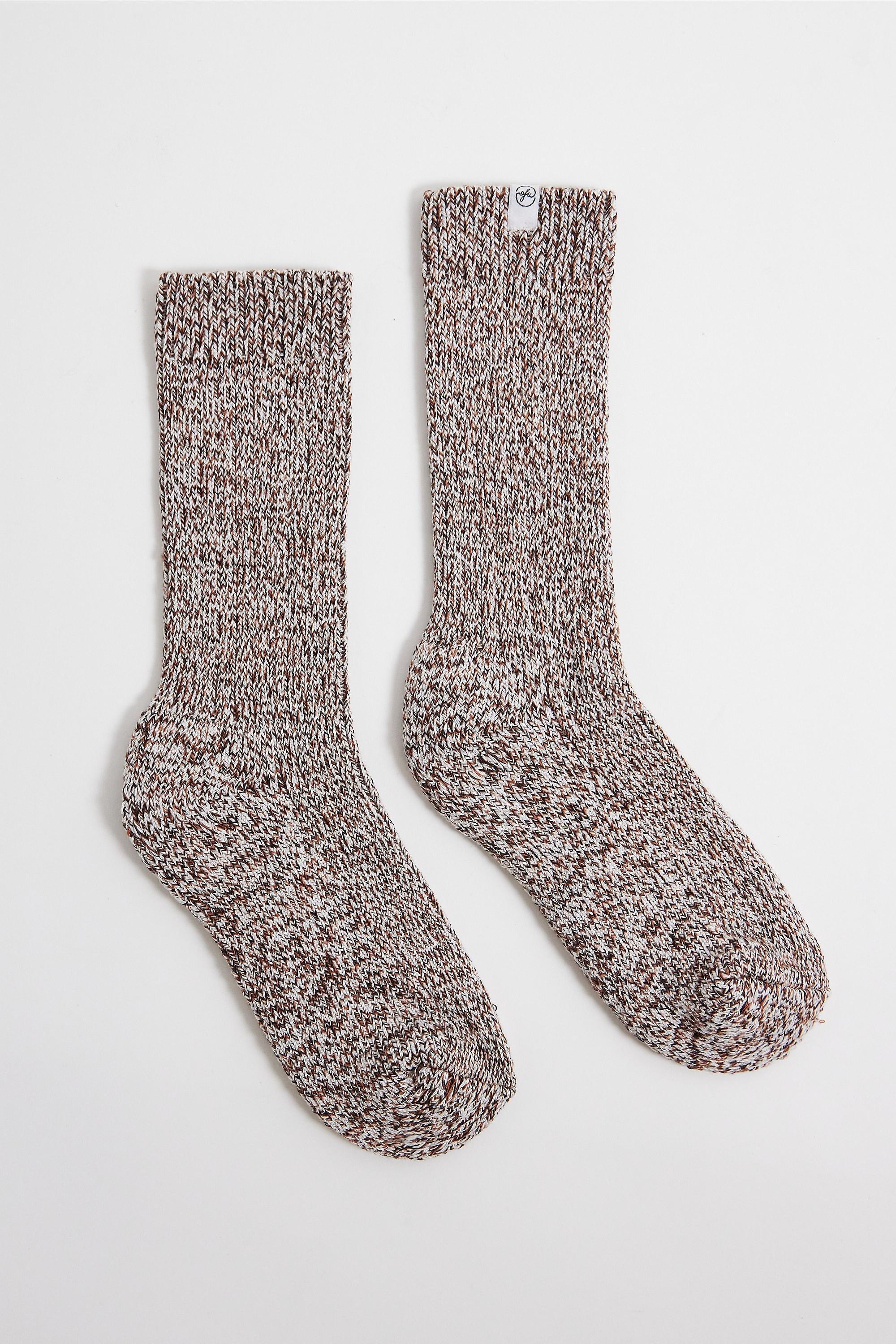 Beige Out From Under Twisted Boot Socks, NEUTR, large image number 1