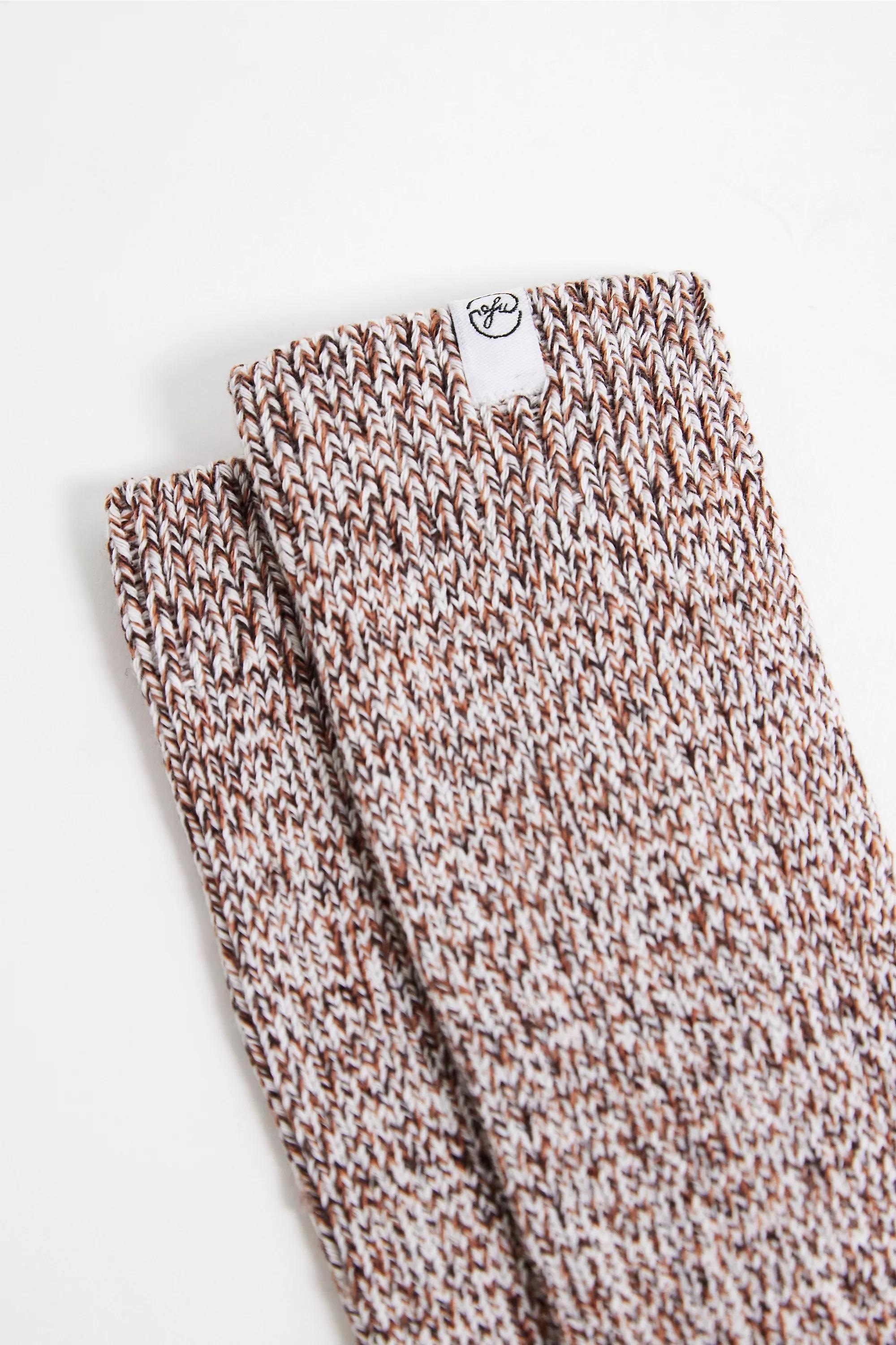 Beige Out From Under Twisted Boot Socks, NEUTR, large image number 2