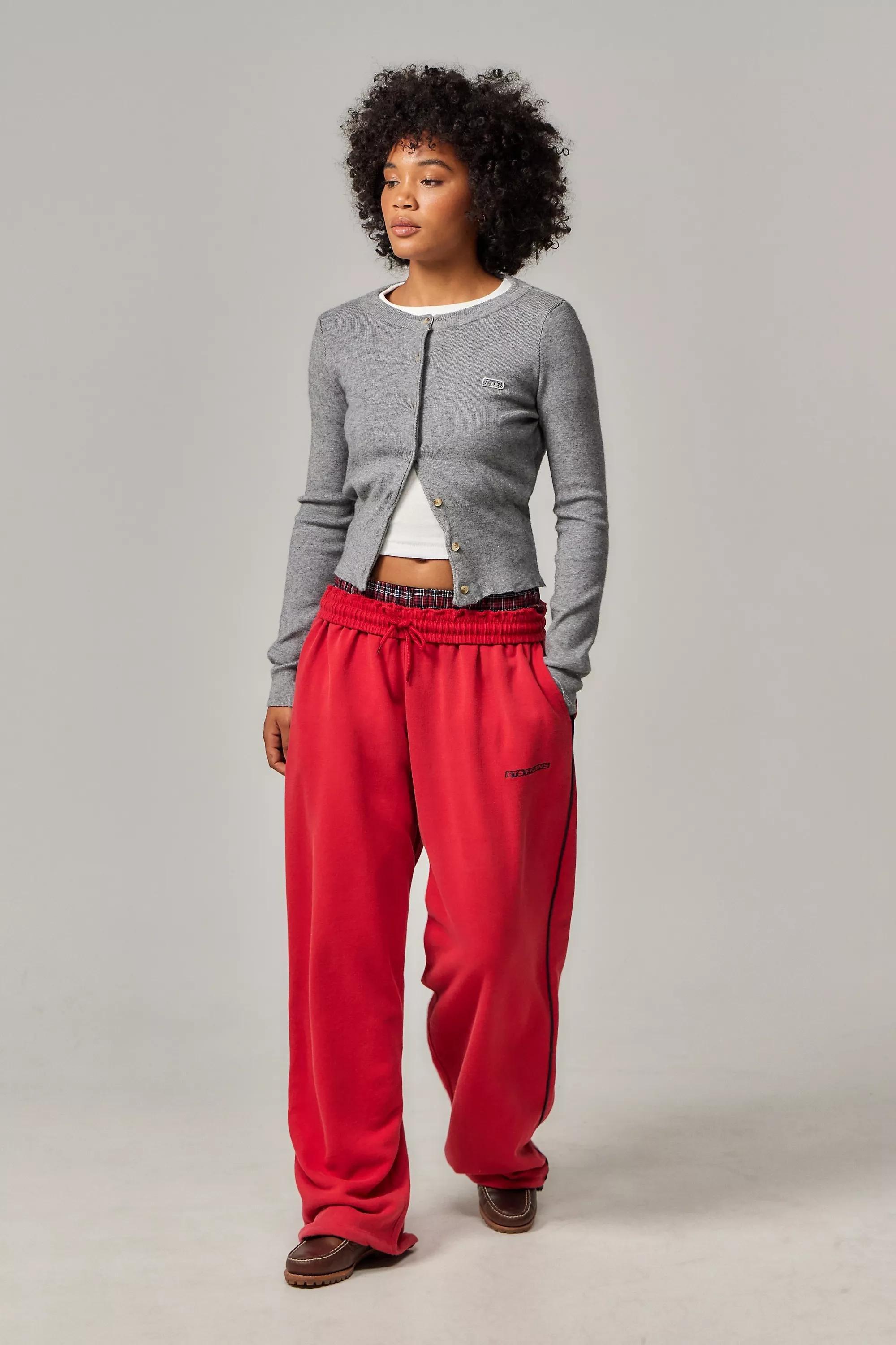Red Iets Frans... Red Harri Baggy Joggers, , large image number 1