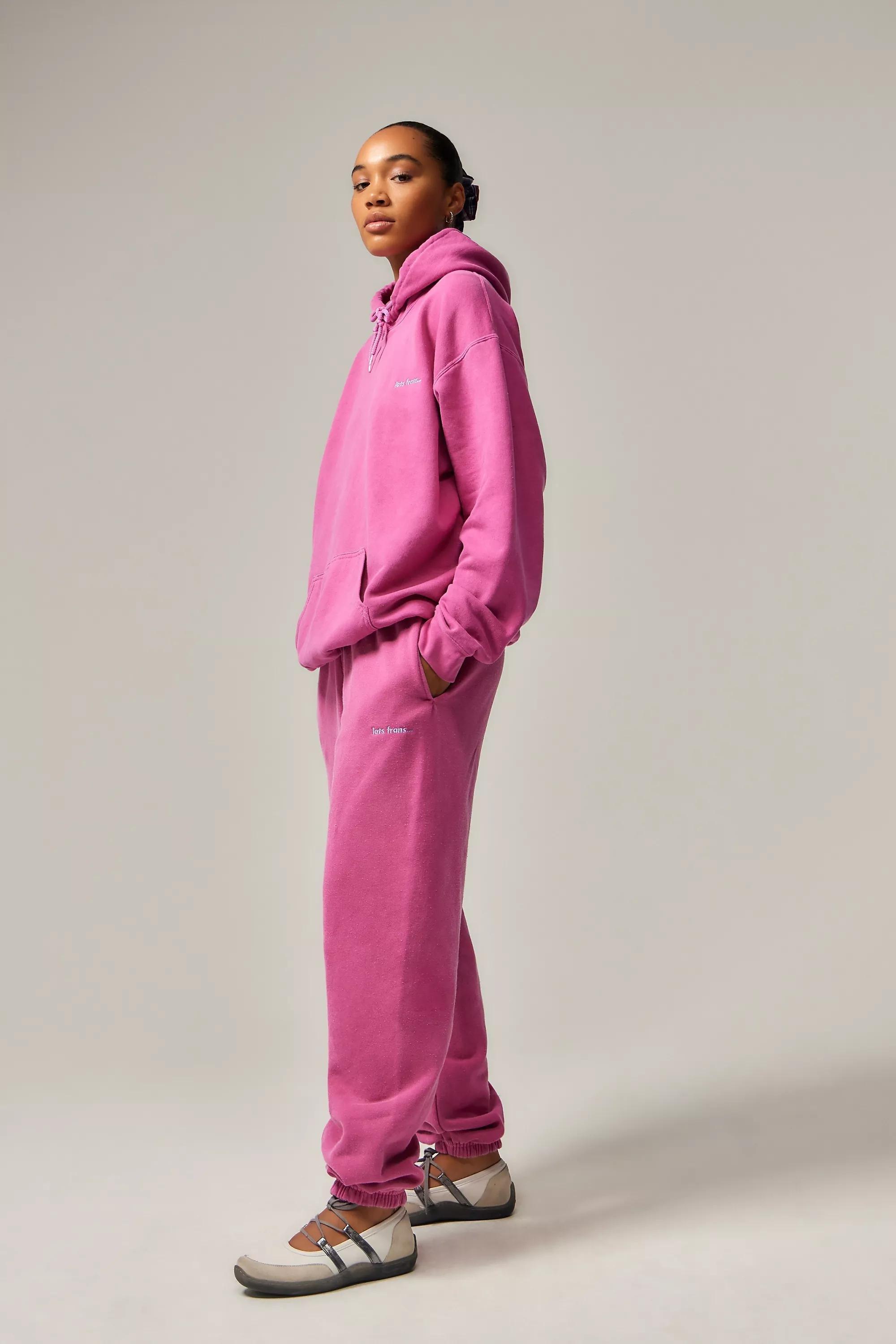 Pink Iets Frans... Oversize Hoodie, , large image number 2