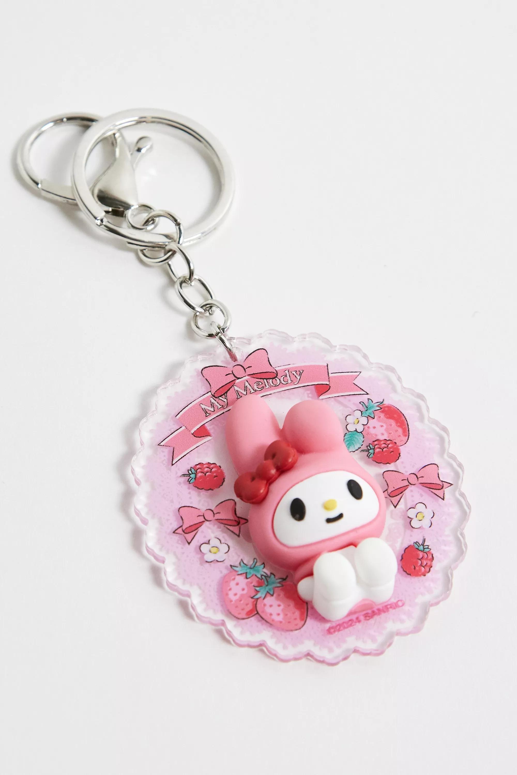 Pink Uo Exclusive My Melody Keyring, PINK, large image number 1