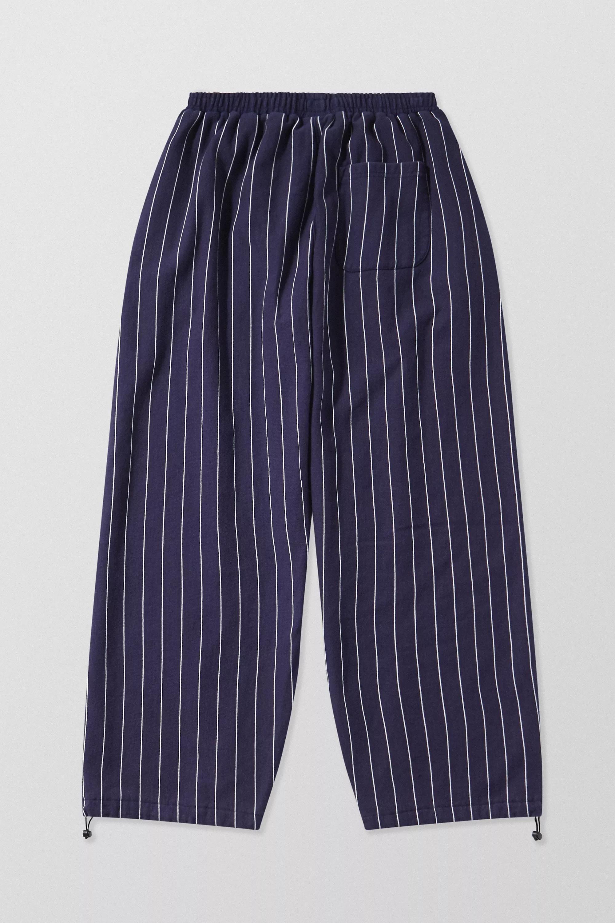 Navy Iets Frans... Pinstripe Harri Baggy Joggers, , large image number 5