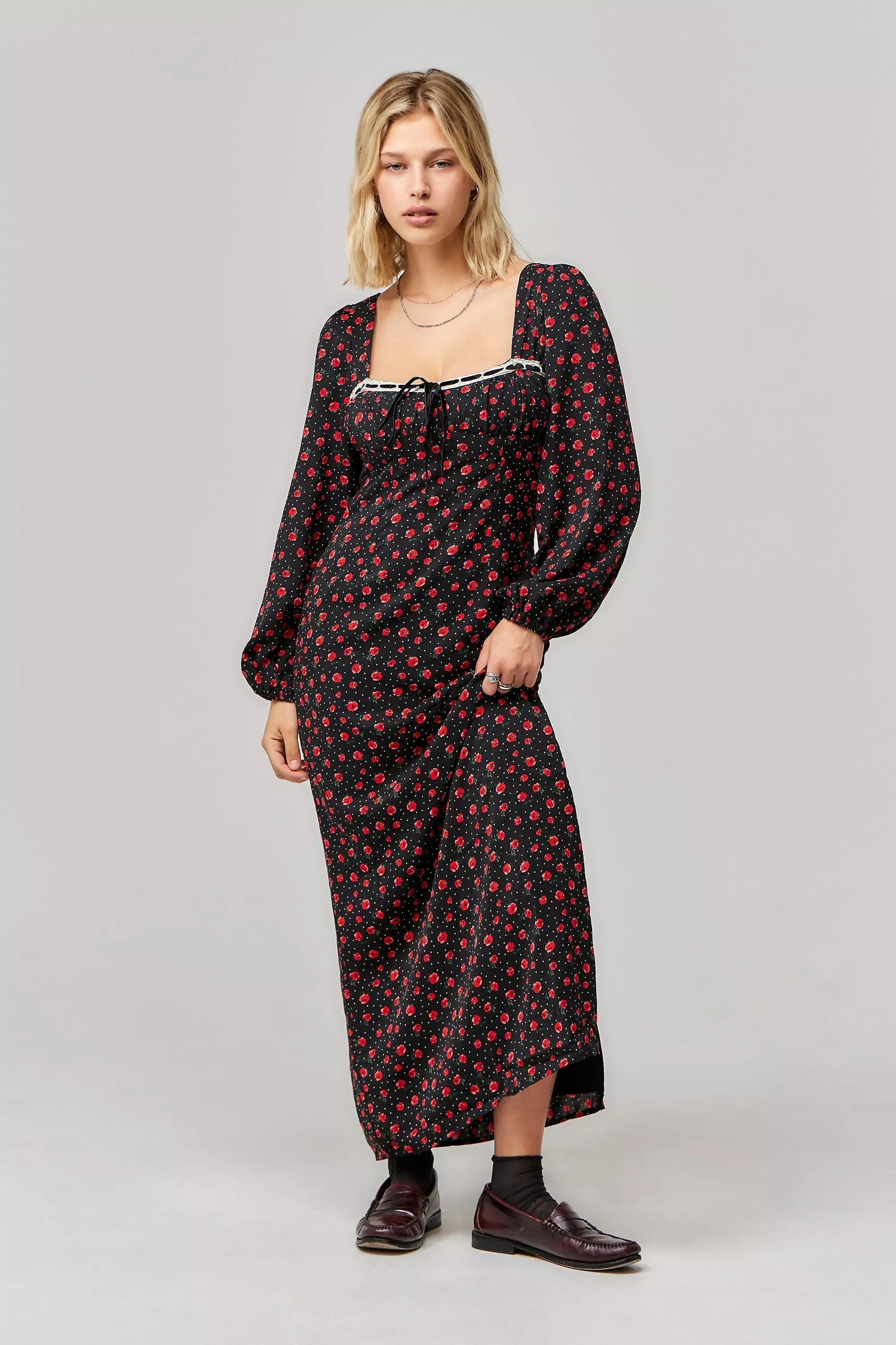 Multicolour Kiss The Sky Uo Exclusive Milla Maxi Dress, , large image number 0