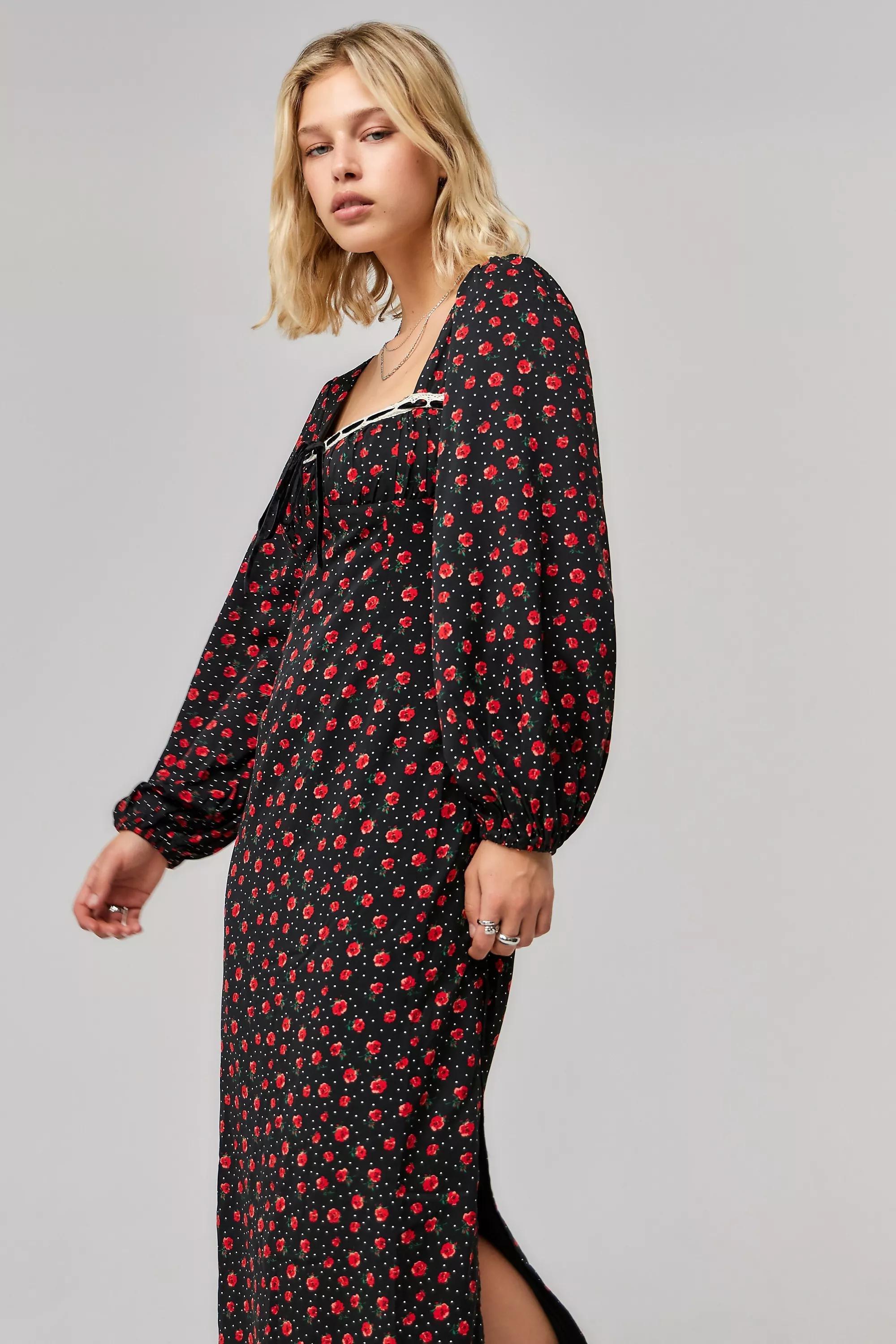 Multicolour Kiss The Sky Uo Exclusive Milla Maxi Dress, , large image number 2
