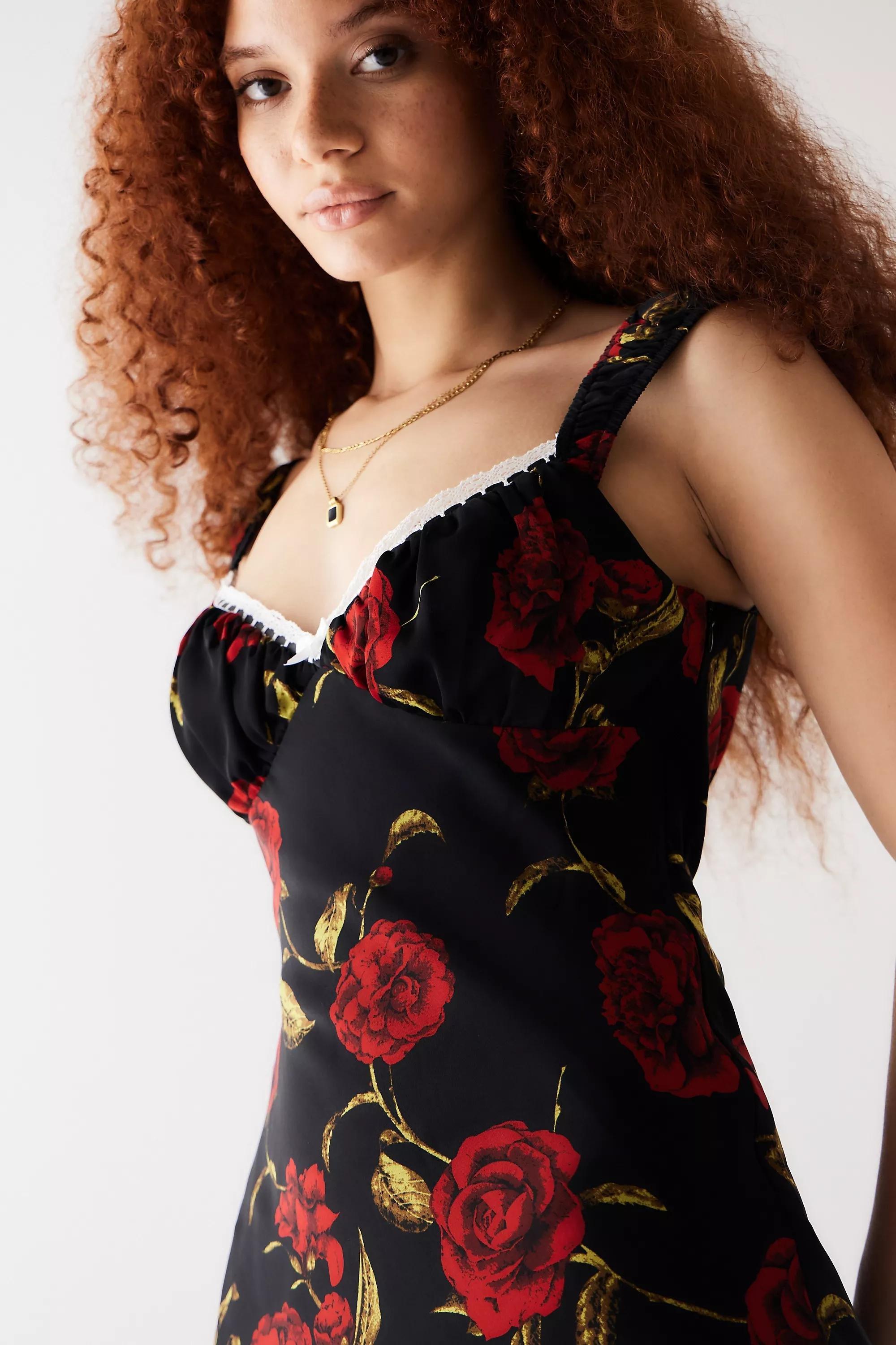 Black Kiss The Sky Selma Maxi Dress, , large image number 1