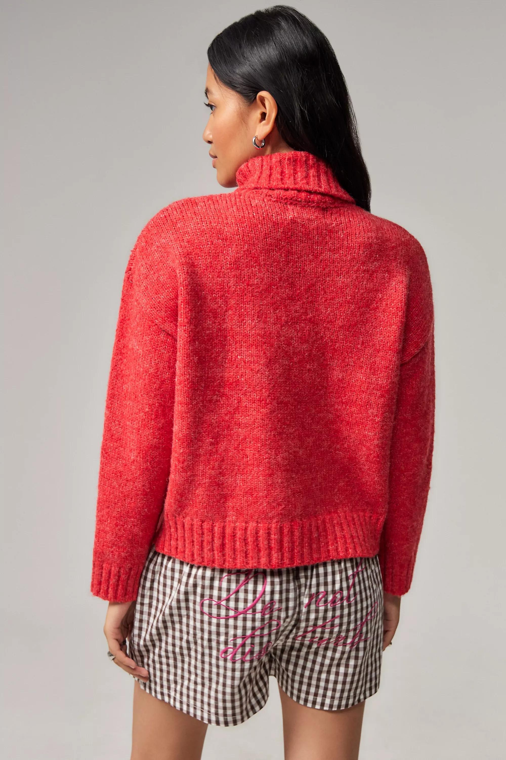 Red Kiss The Sky Uo Exclusive Devon Bow Knit Jumper, , large image number 4