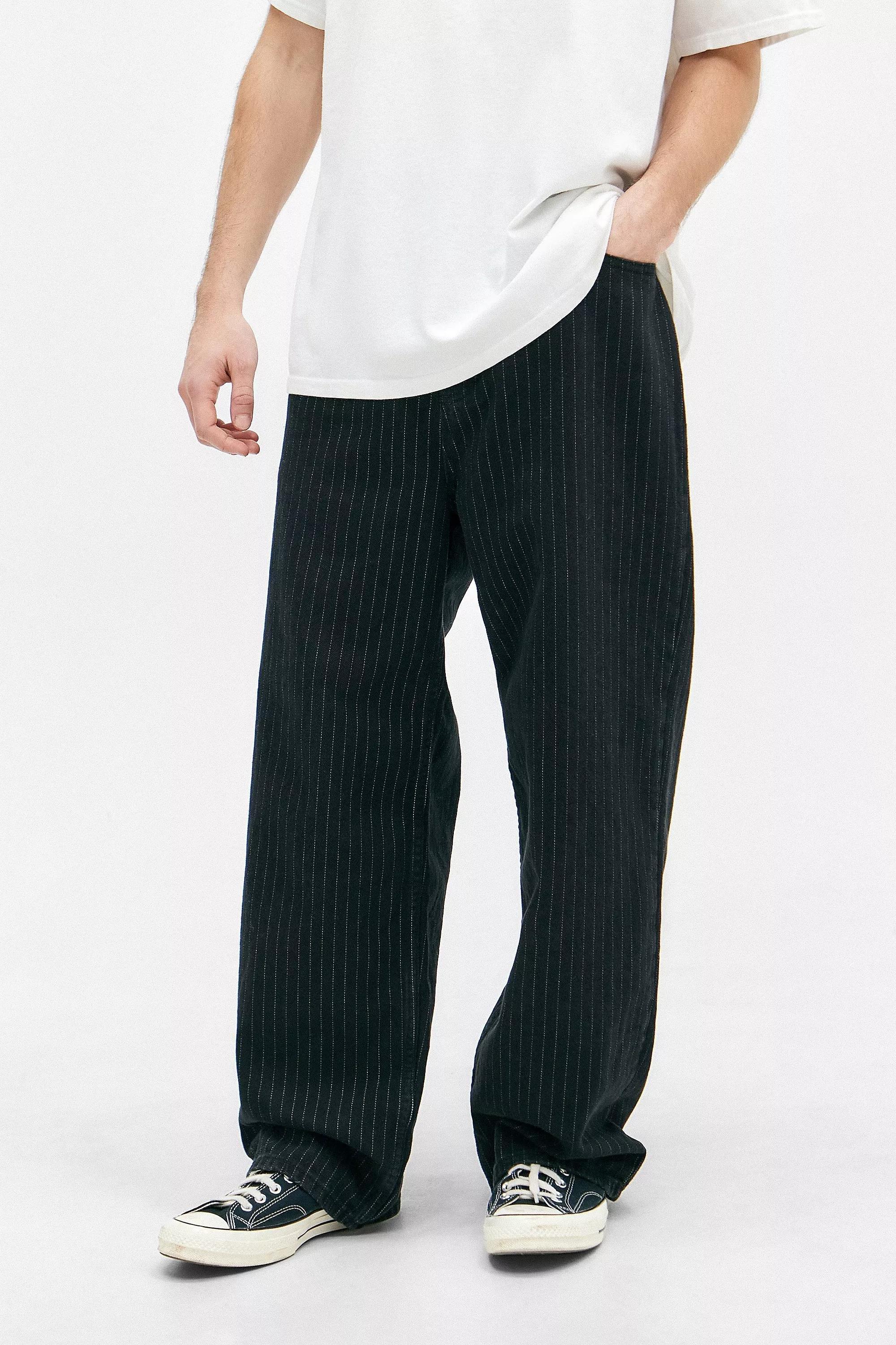 Black Bdg Stripe Jack Jeans, , large image number 0