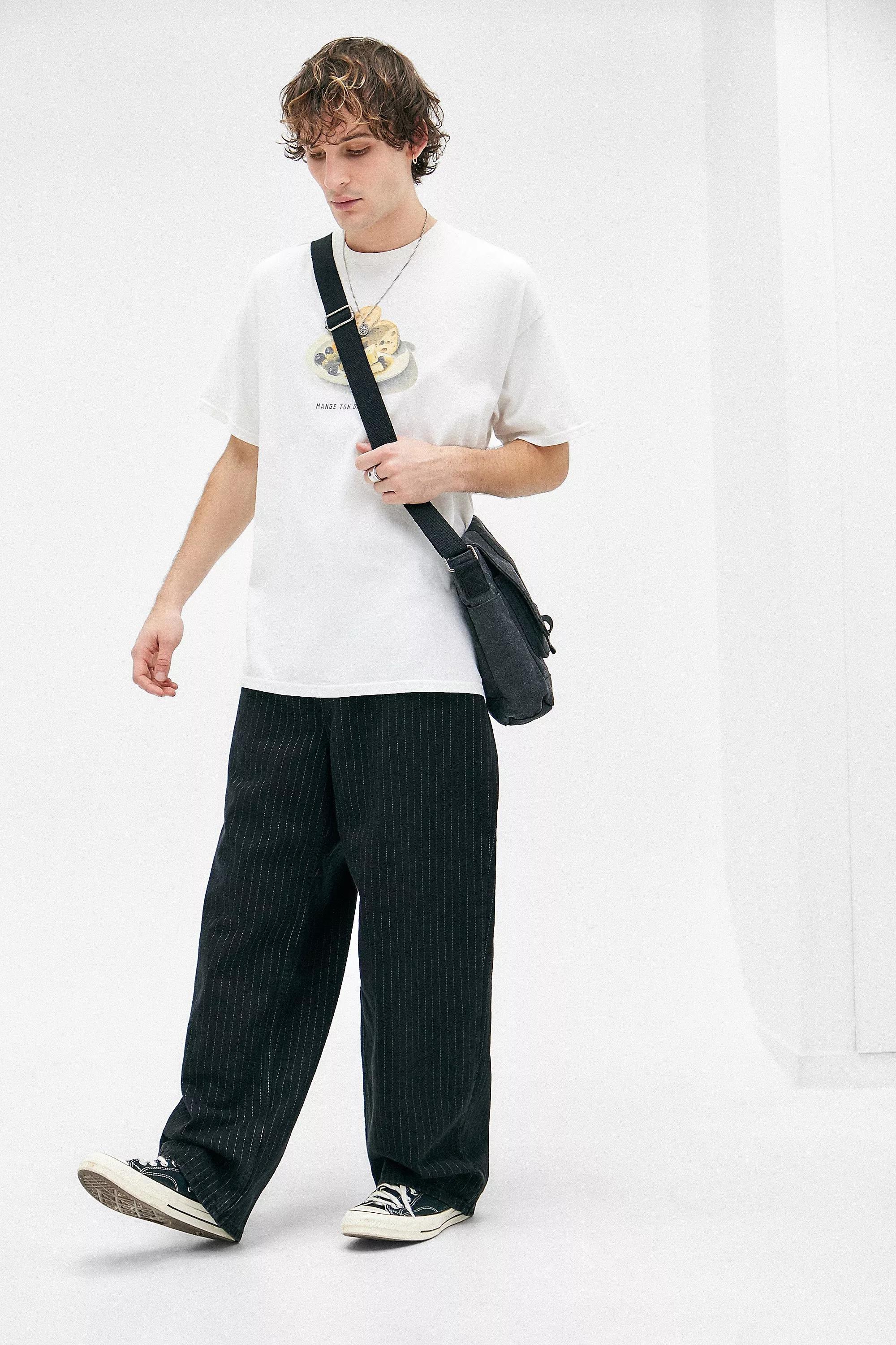 Black Bdg Stripe Jack Jeans, , large image number 1