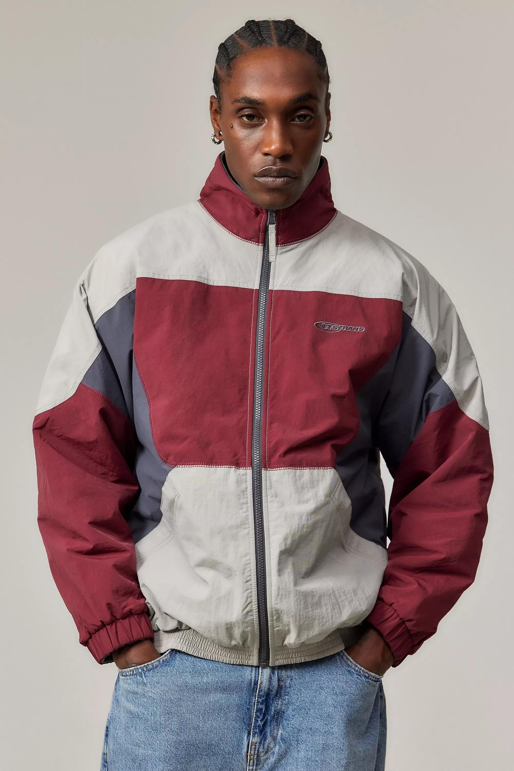 Burgundy Iets Frans... Nylon Reversible Jacket, , large image number 2