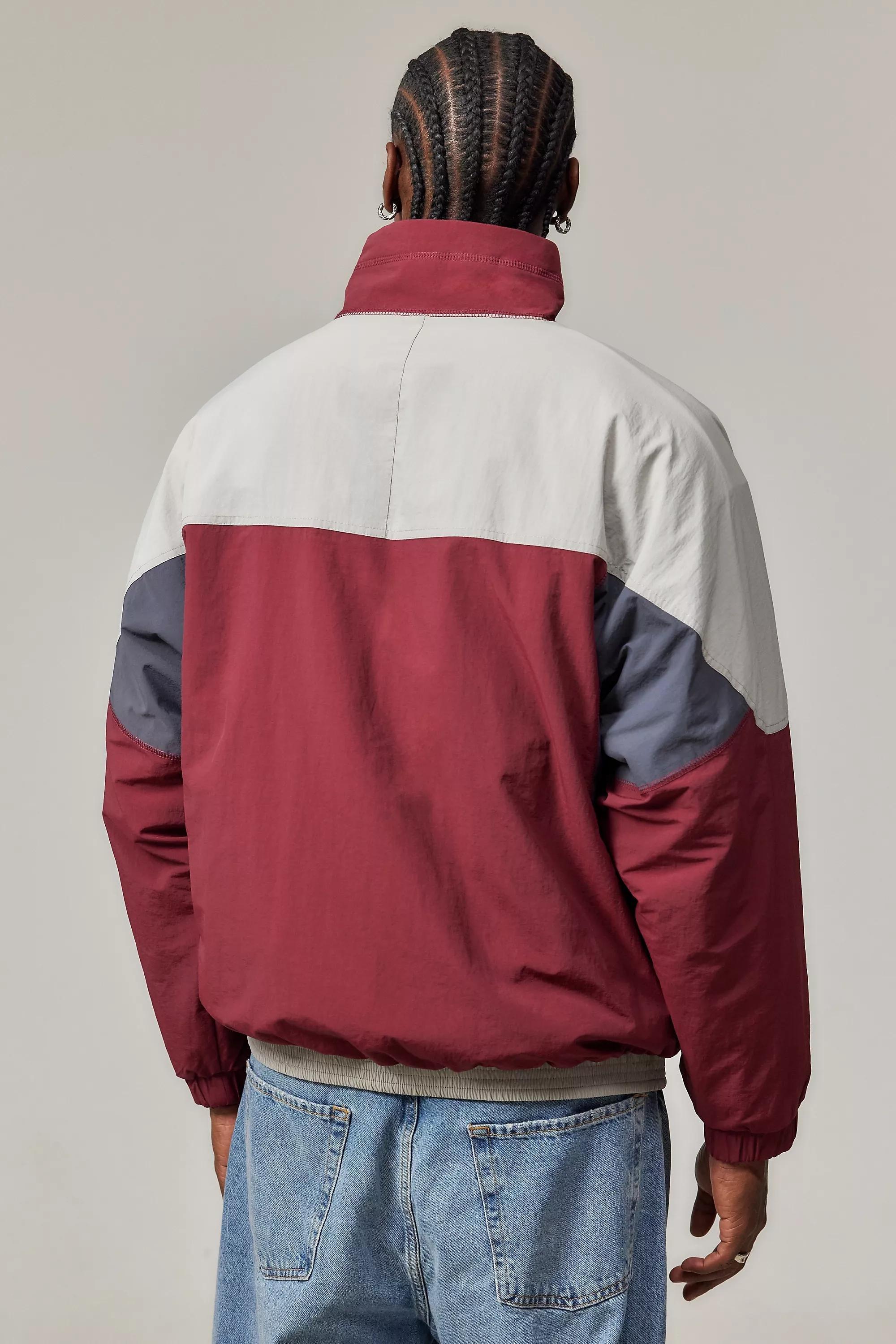 Burgundy Iets Frans... Nylon Reversible Jacket, , large image number 4