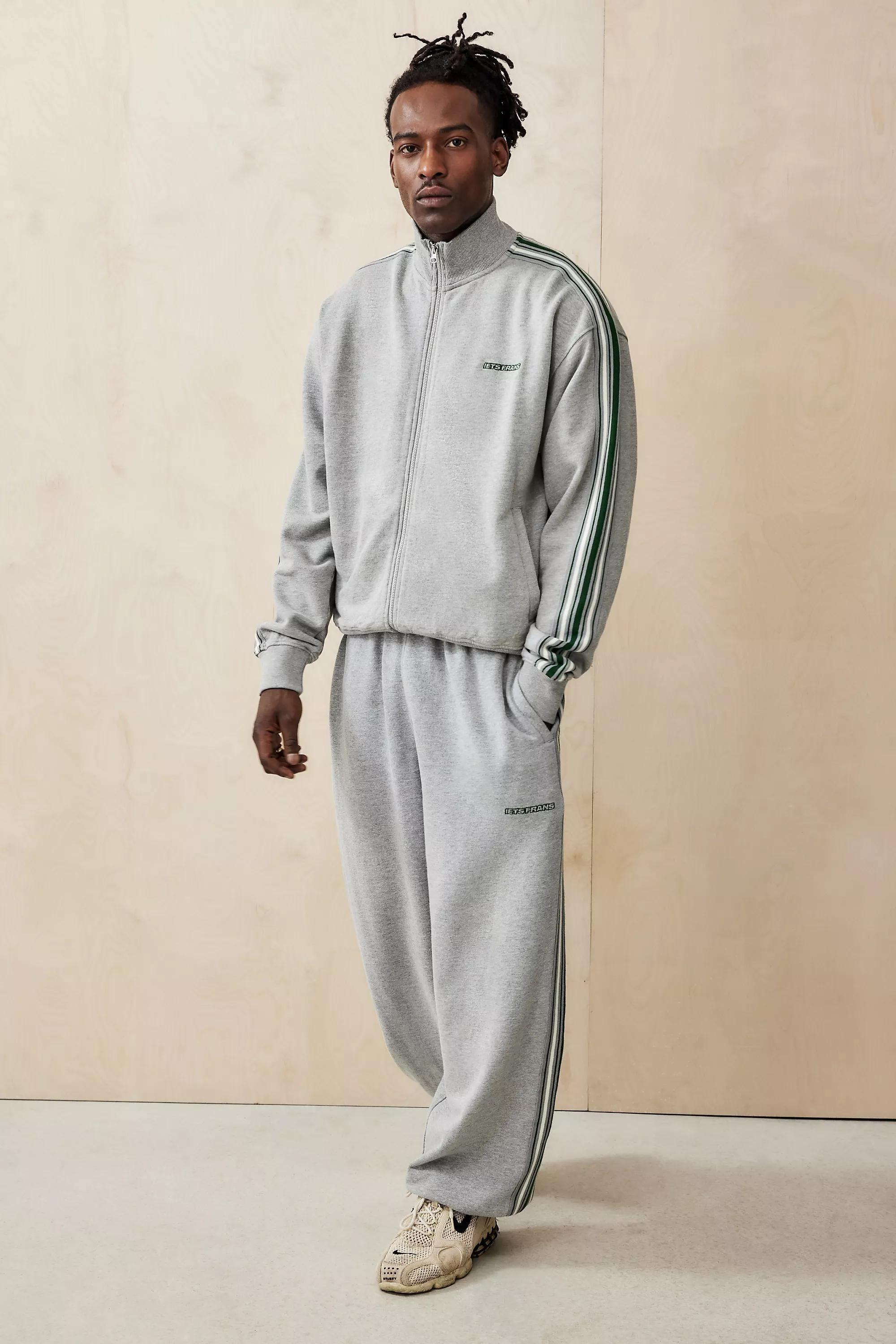 Grey Iets Frans... Taped Track Top, , large image number 1