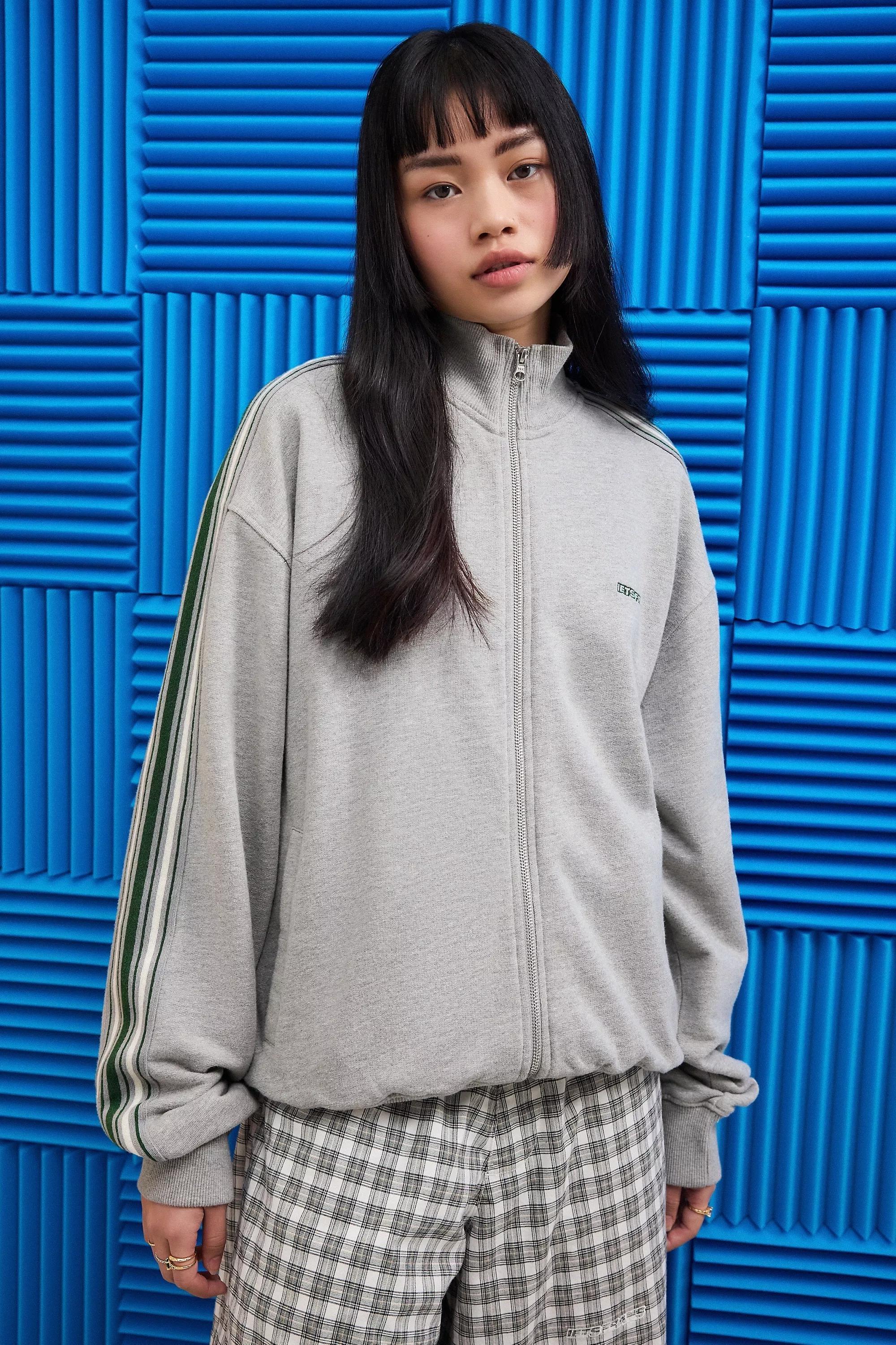 Grey Iets Frans... Taped Track Top, , large image number 4