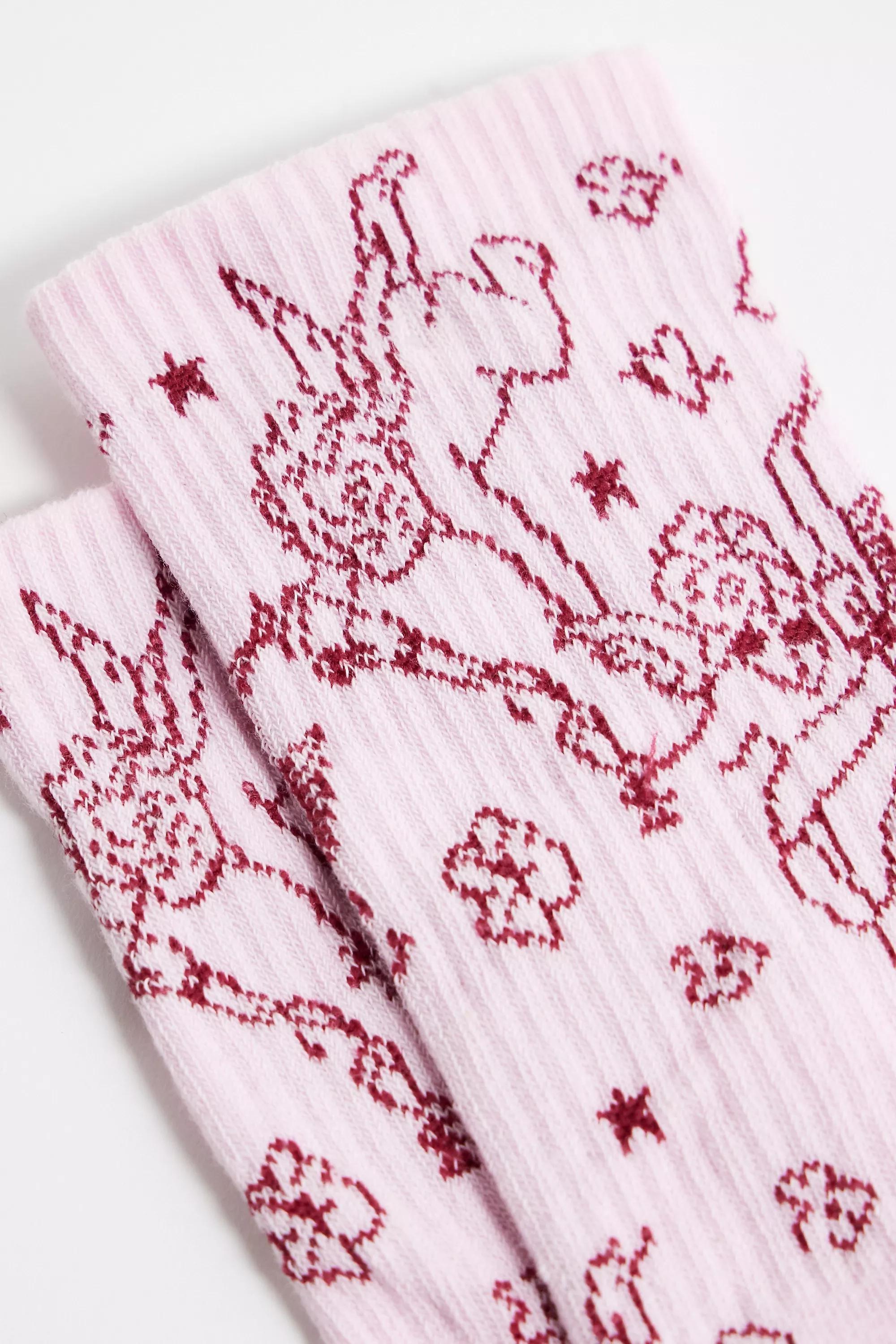Pink Out From Under Cherub Socks, PINK, large image number 2