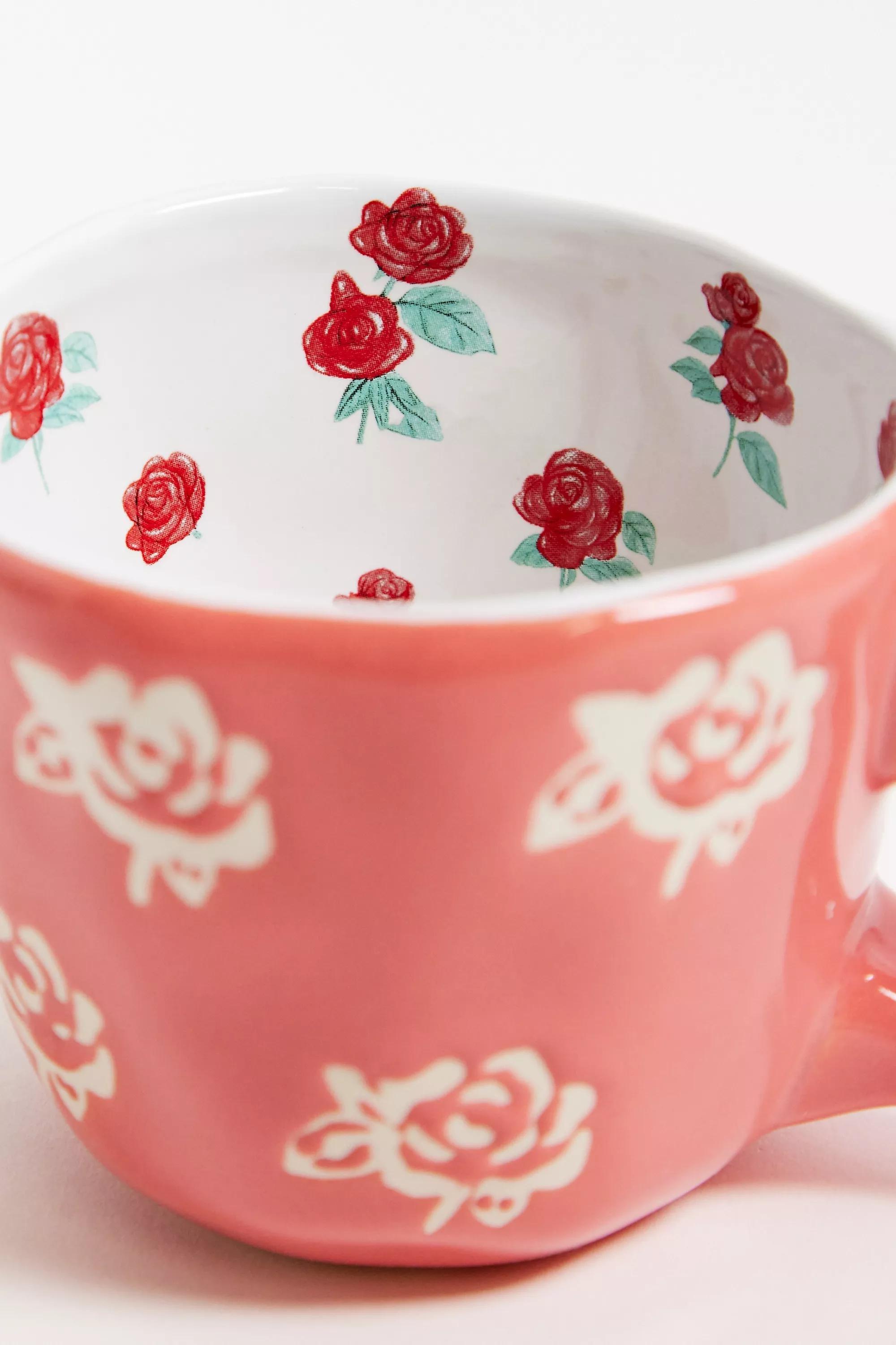 Multicolour Sitting Floral Snail Mug, ASSORT, large image number 3