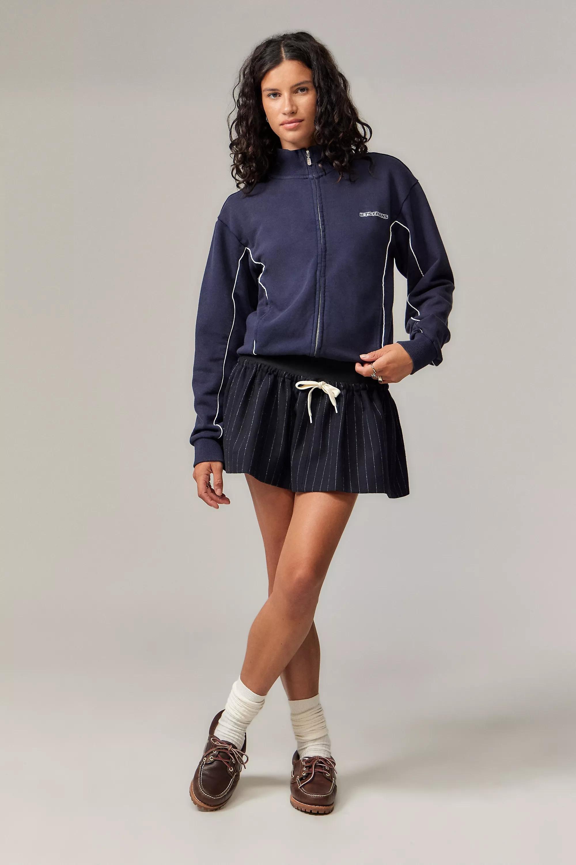Navy Iets Frans... Track Top, , large image number 0