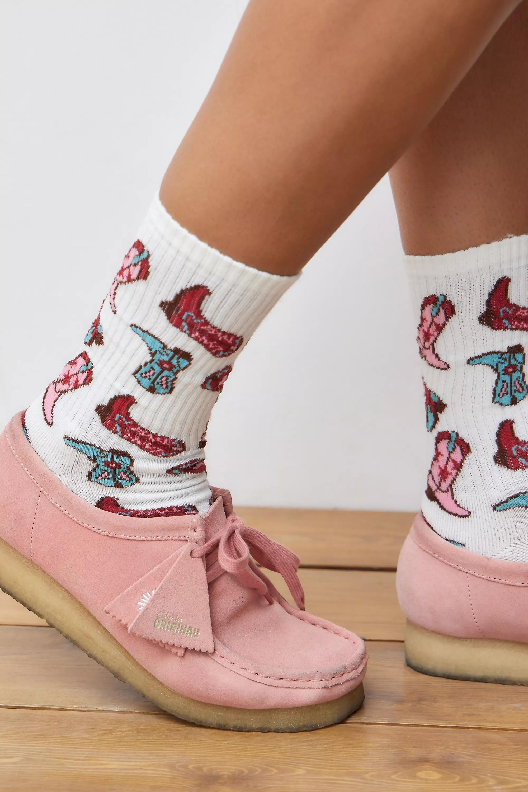 Multicolour Out From Under Western Boot Socks, IVRY, large image number 1