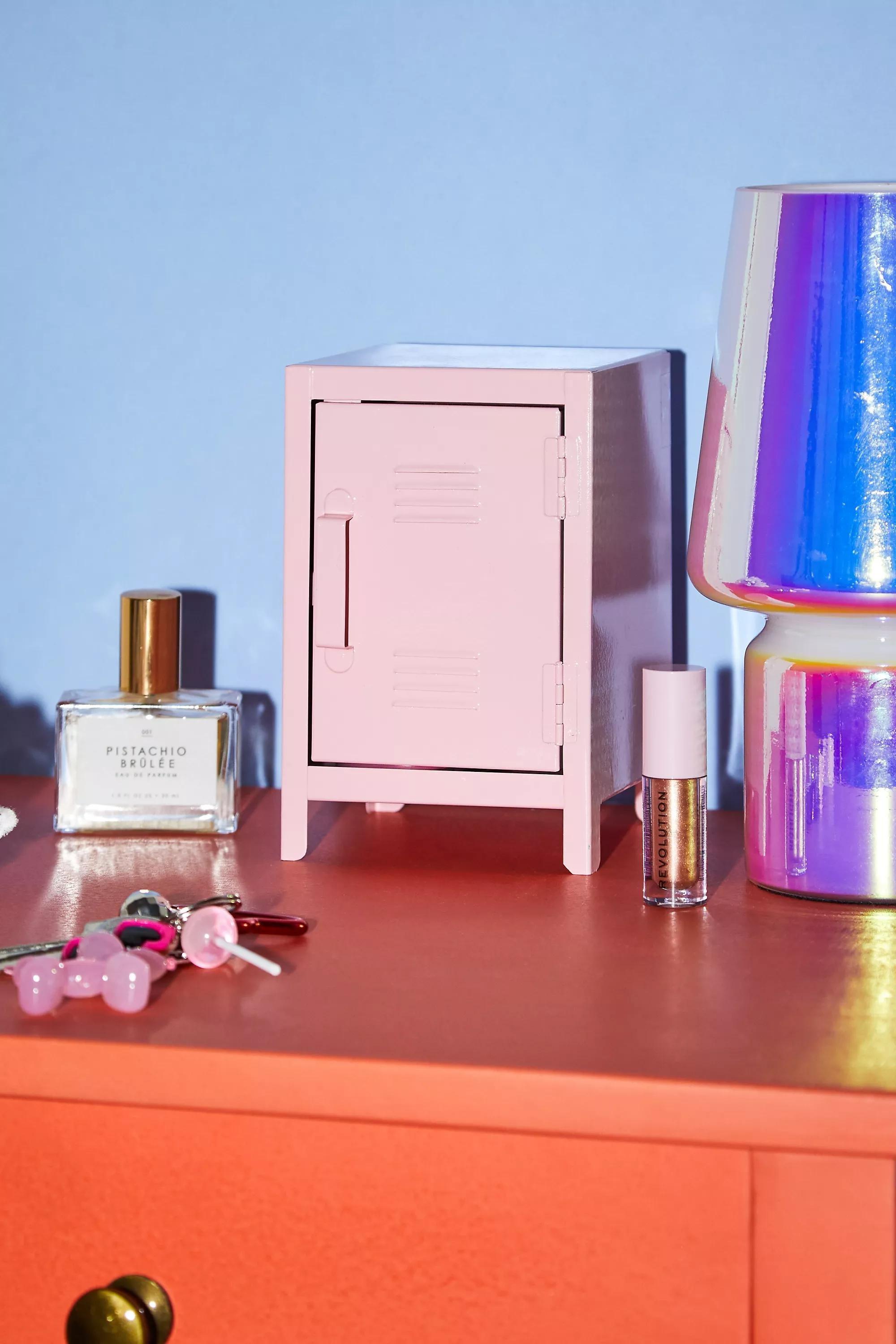 Pink Small Mini Locker, PINK, large image number 0