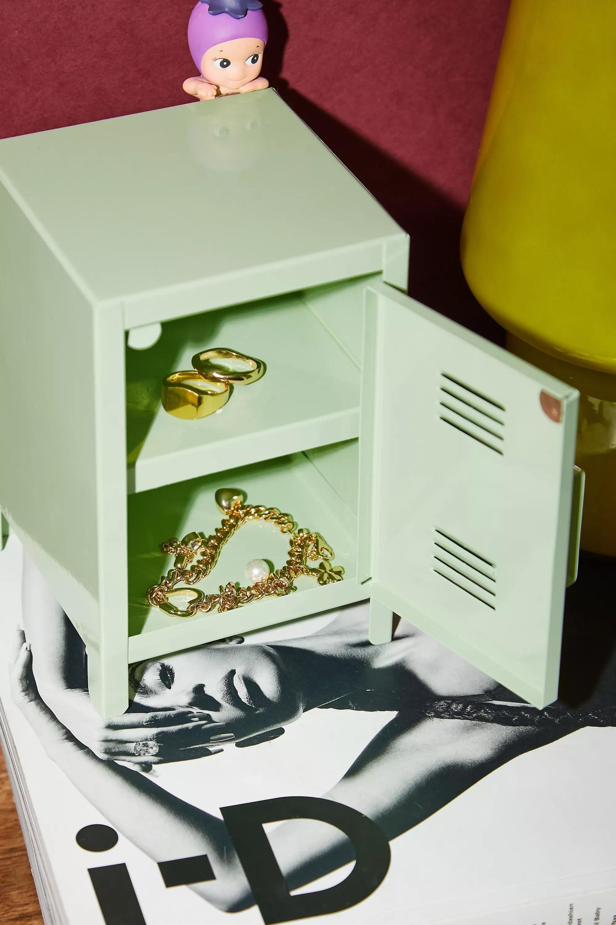 Green Small Mini Locker, GRN, large image number 1