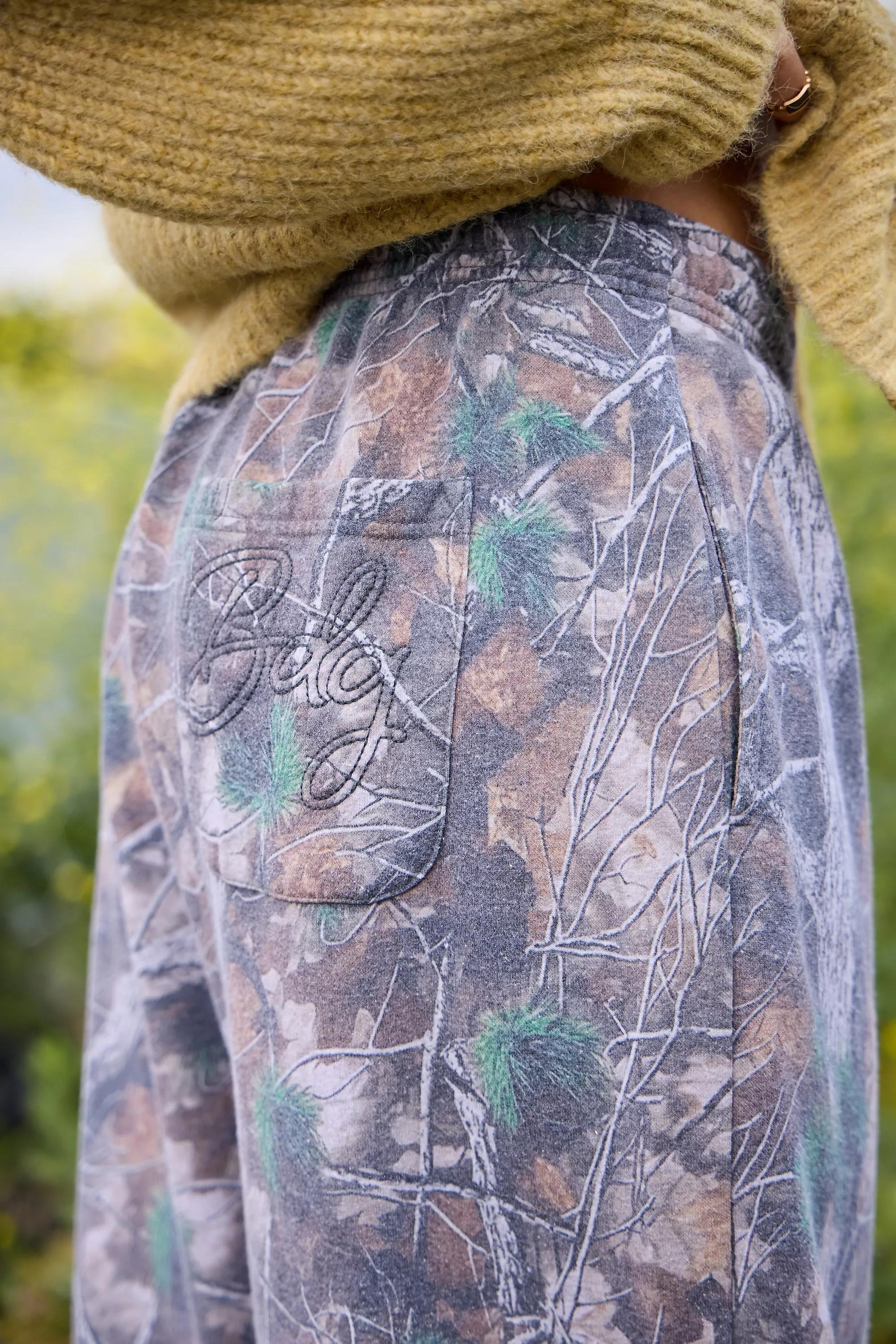 Green Bdg Hunter Camo Baggy Jogger, , large image number 2