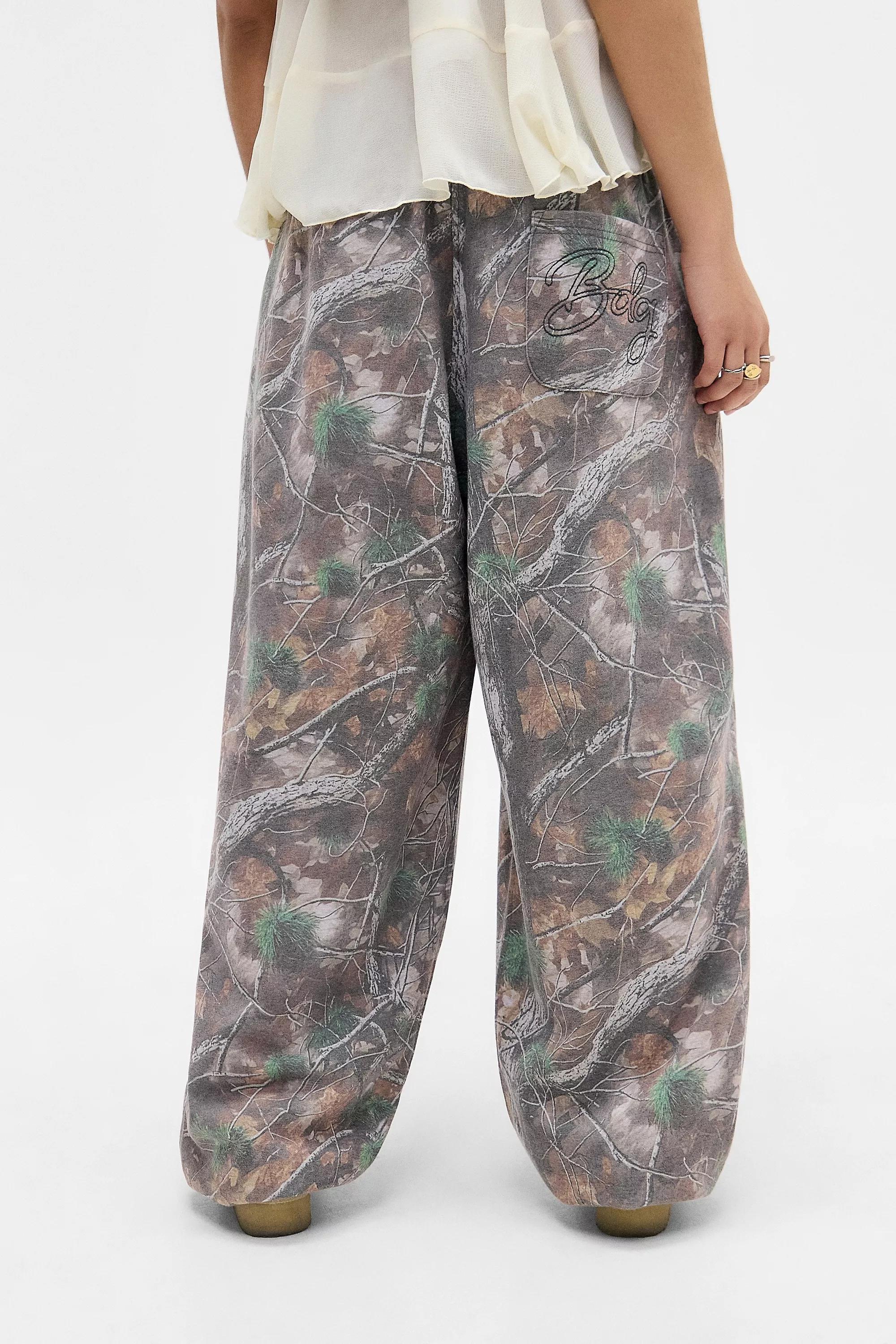 Green Bdg Hunter Camo Baggy Jogger, , large image number 5