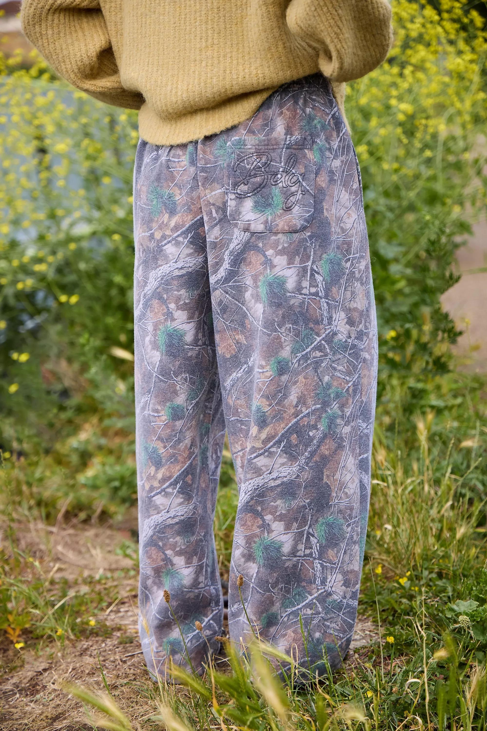 Green Bdg Hunter Camo Baggy Jogger, , large image number 5