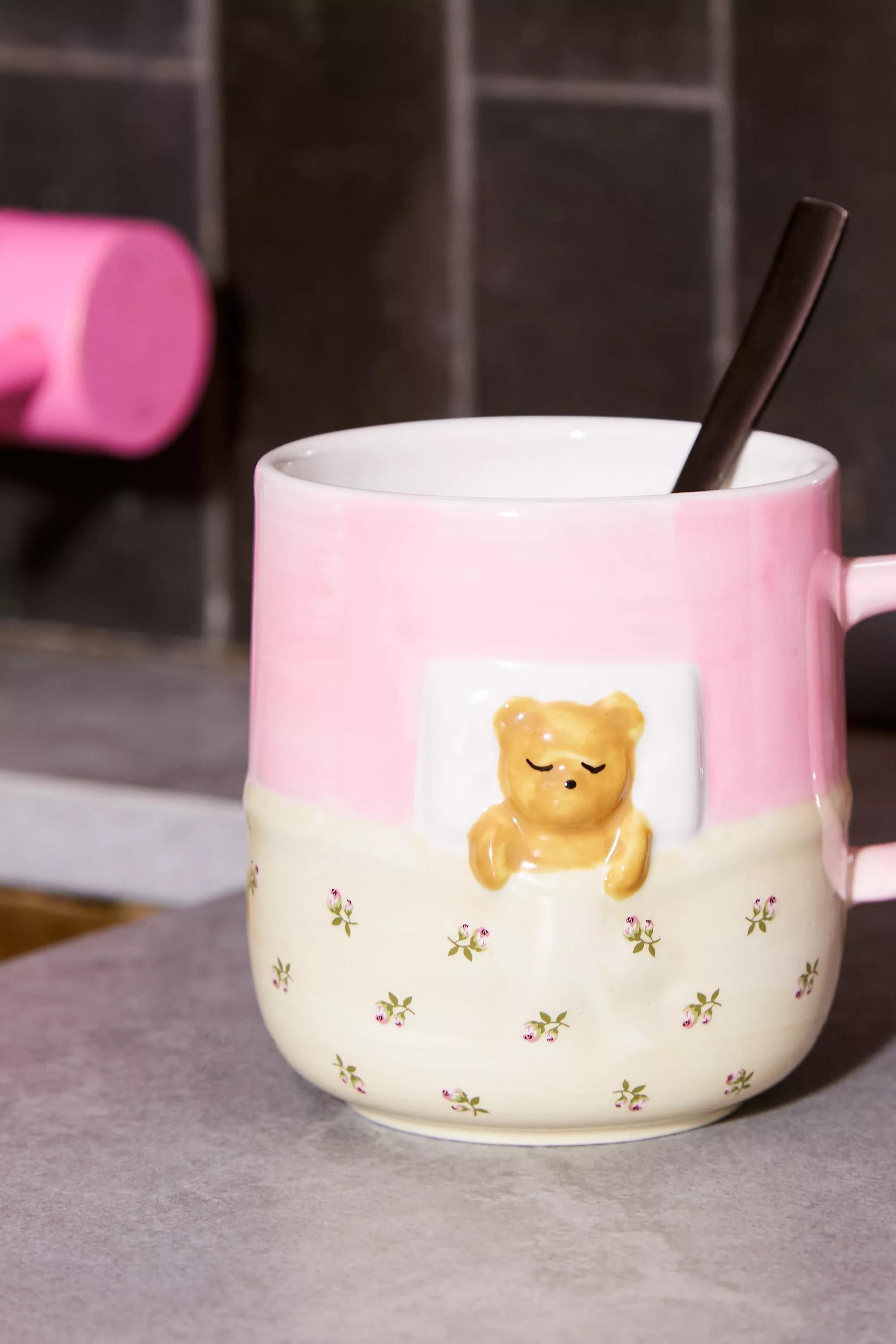 Multicolour Lana Bear Mug, ASSORT, large image number 2