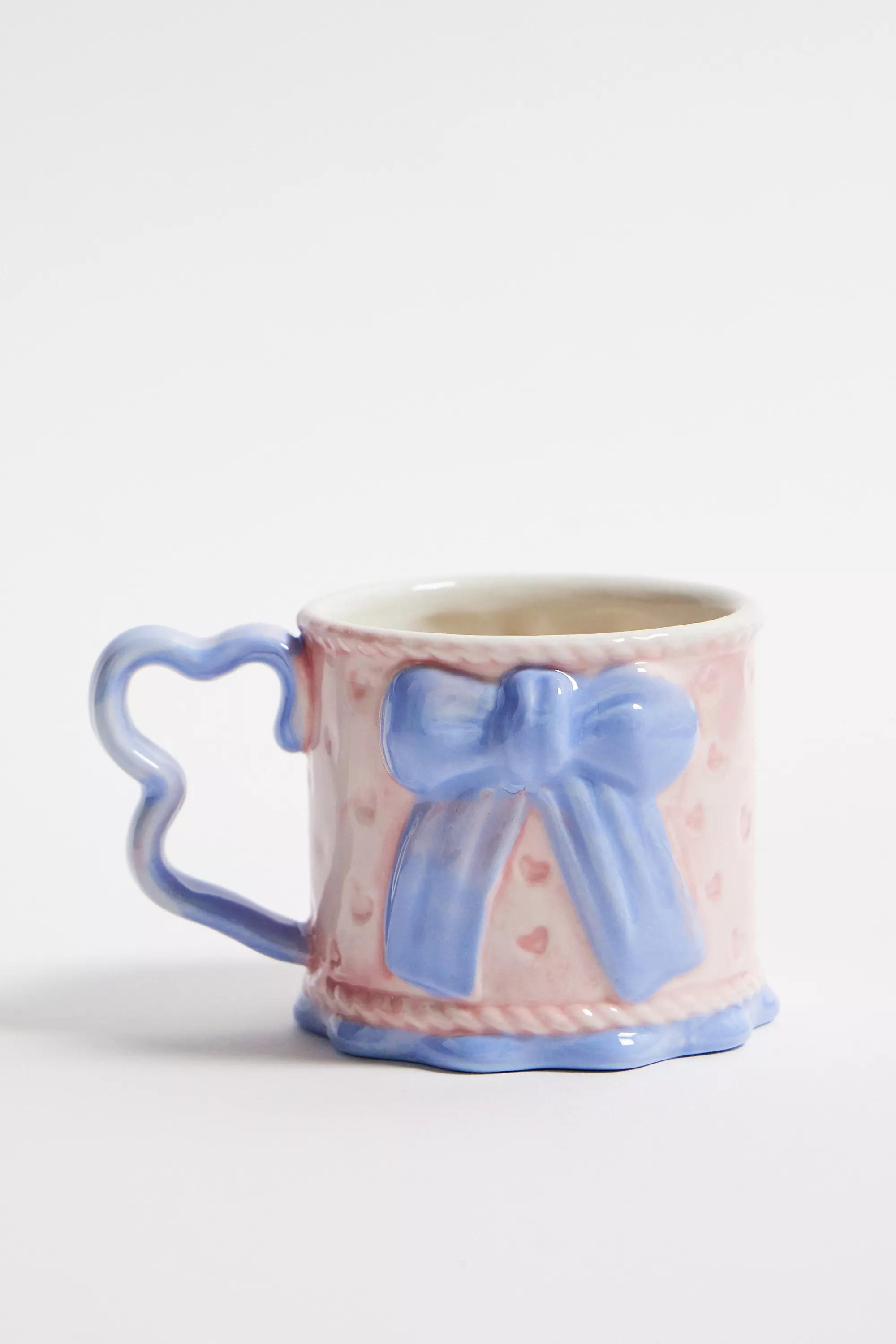Multicolour Bow Mini Mug, , medium