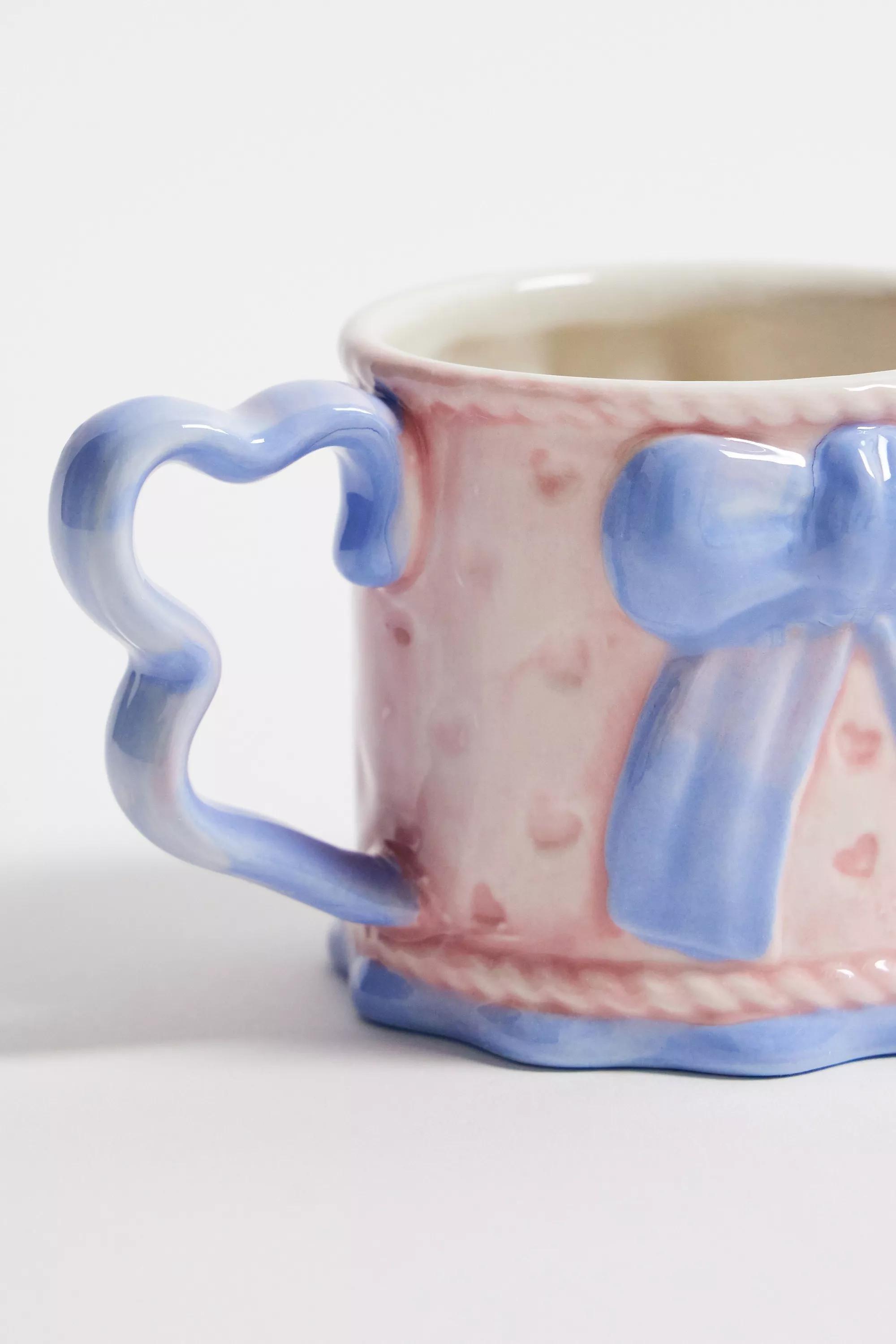 Multicolour Bow Mini Mug, ASSORT, large image number 1