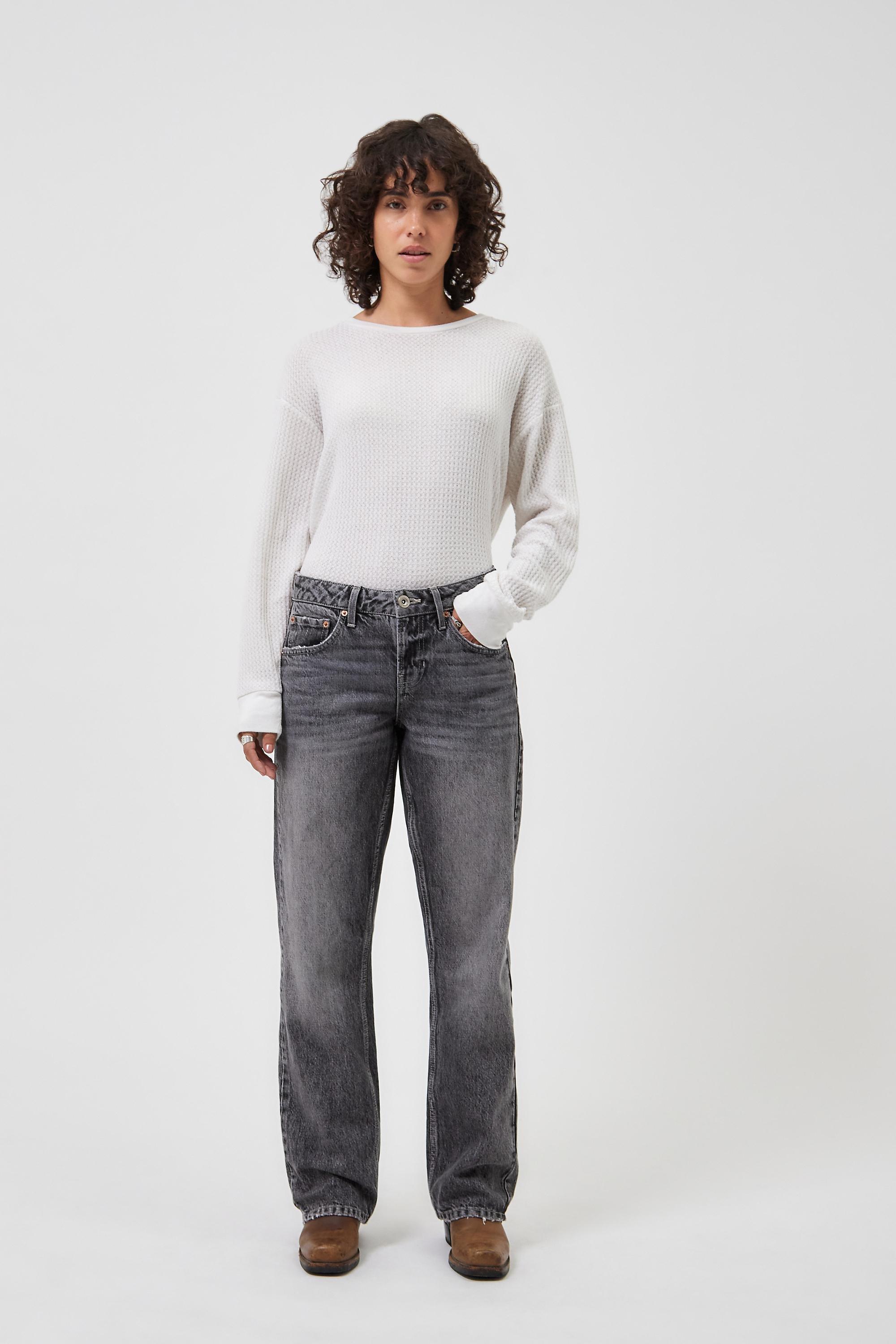 Grey Bdg Lenn Straight Leg Twilight Jeans, , large image number 1