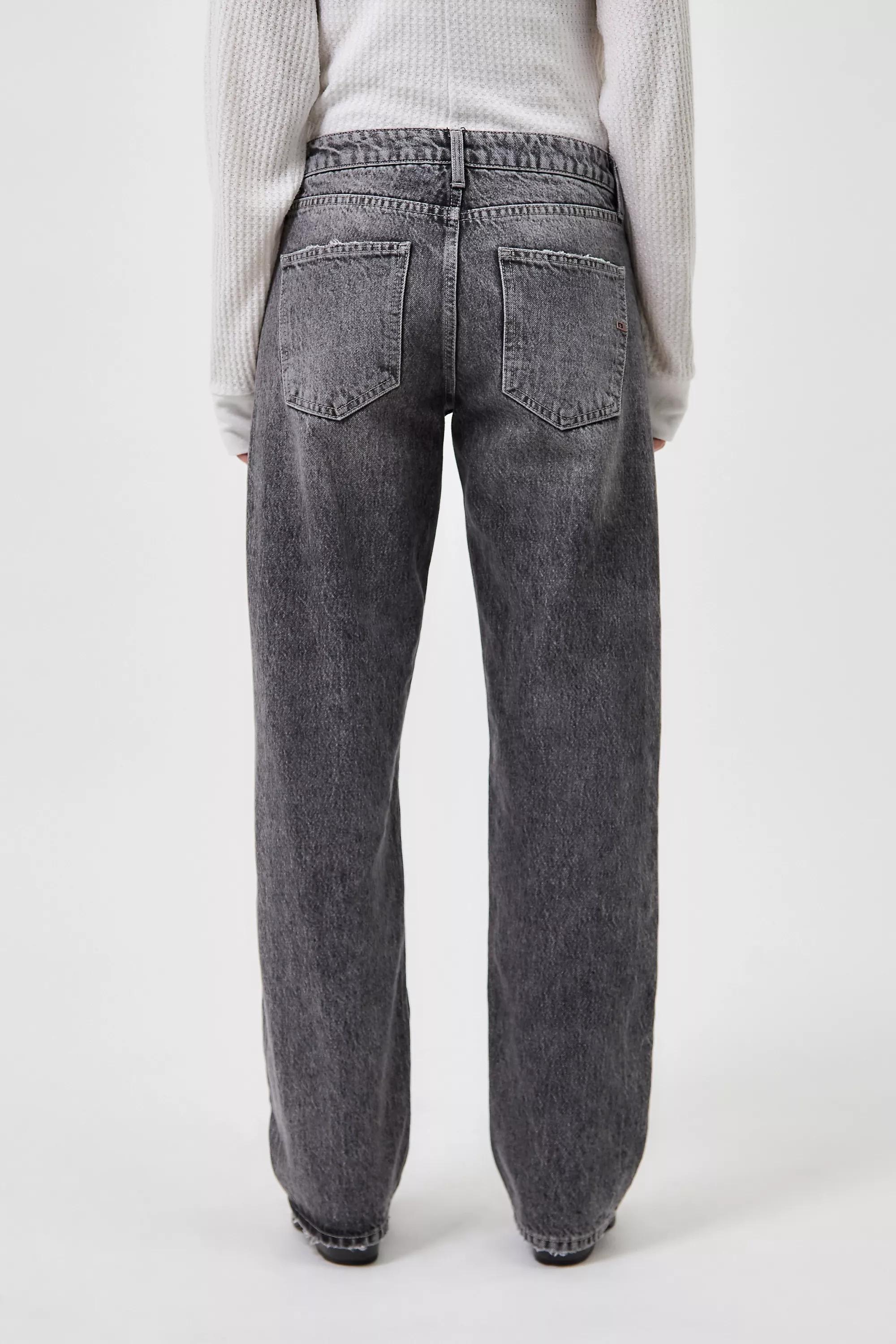 Grey Bdg Lenn Straight Leg Twilight Jeans, , large image number 3