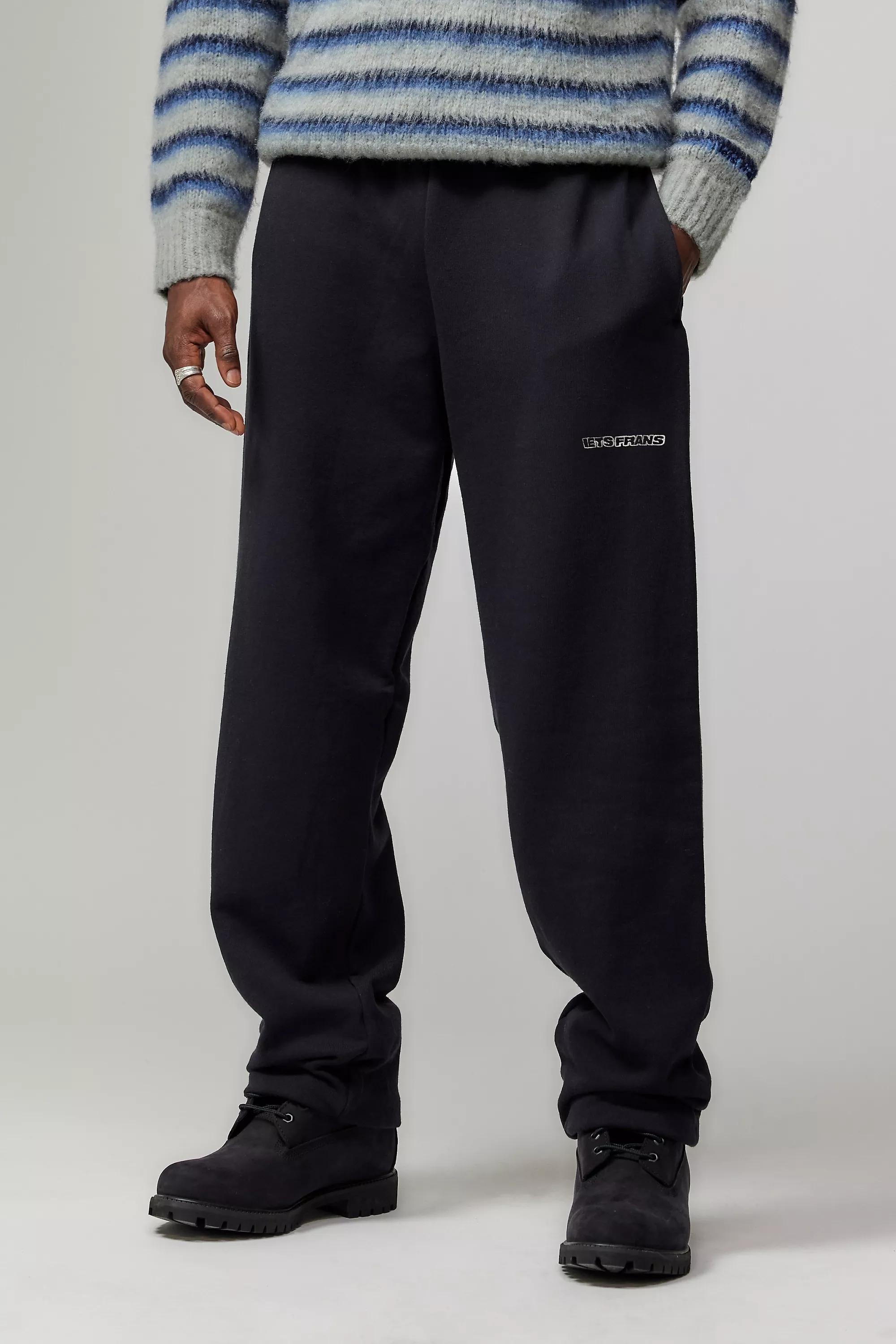 Black Iets Frans... Relaxed Joggers, , large image number 0